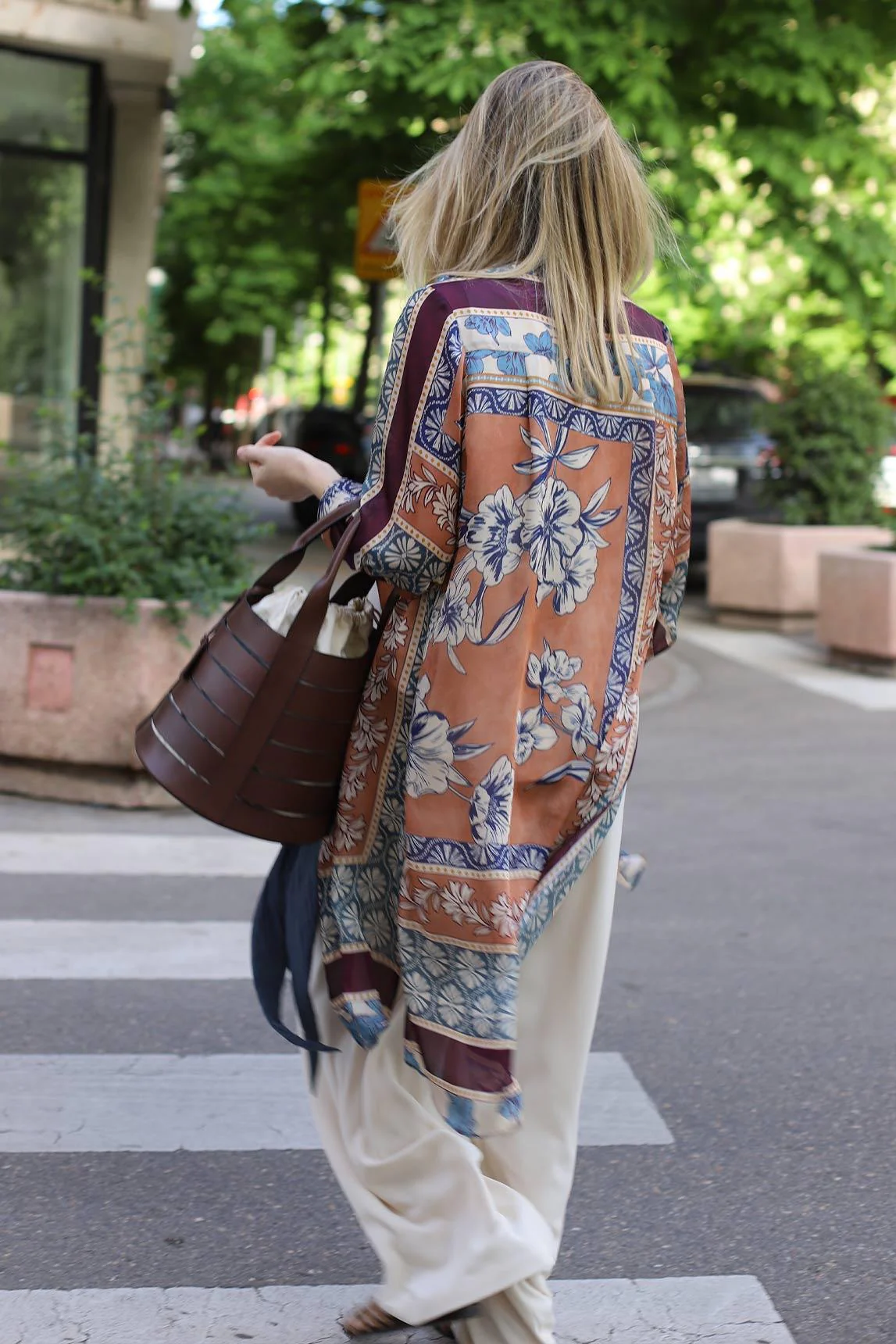 Multicolored Talmera coat - Image 5