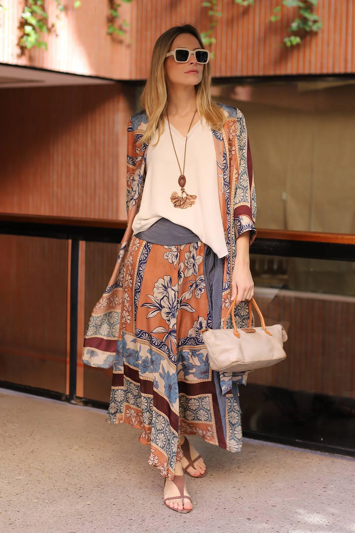 Multicolored Talmera coat - Image 6