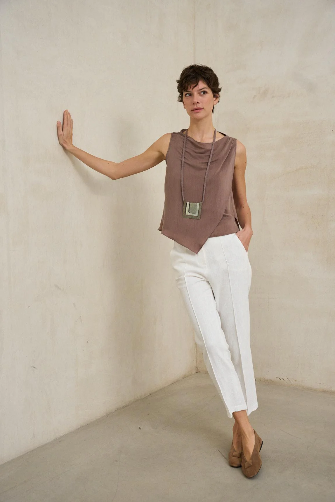 White Axis trousers - Image 4