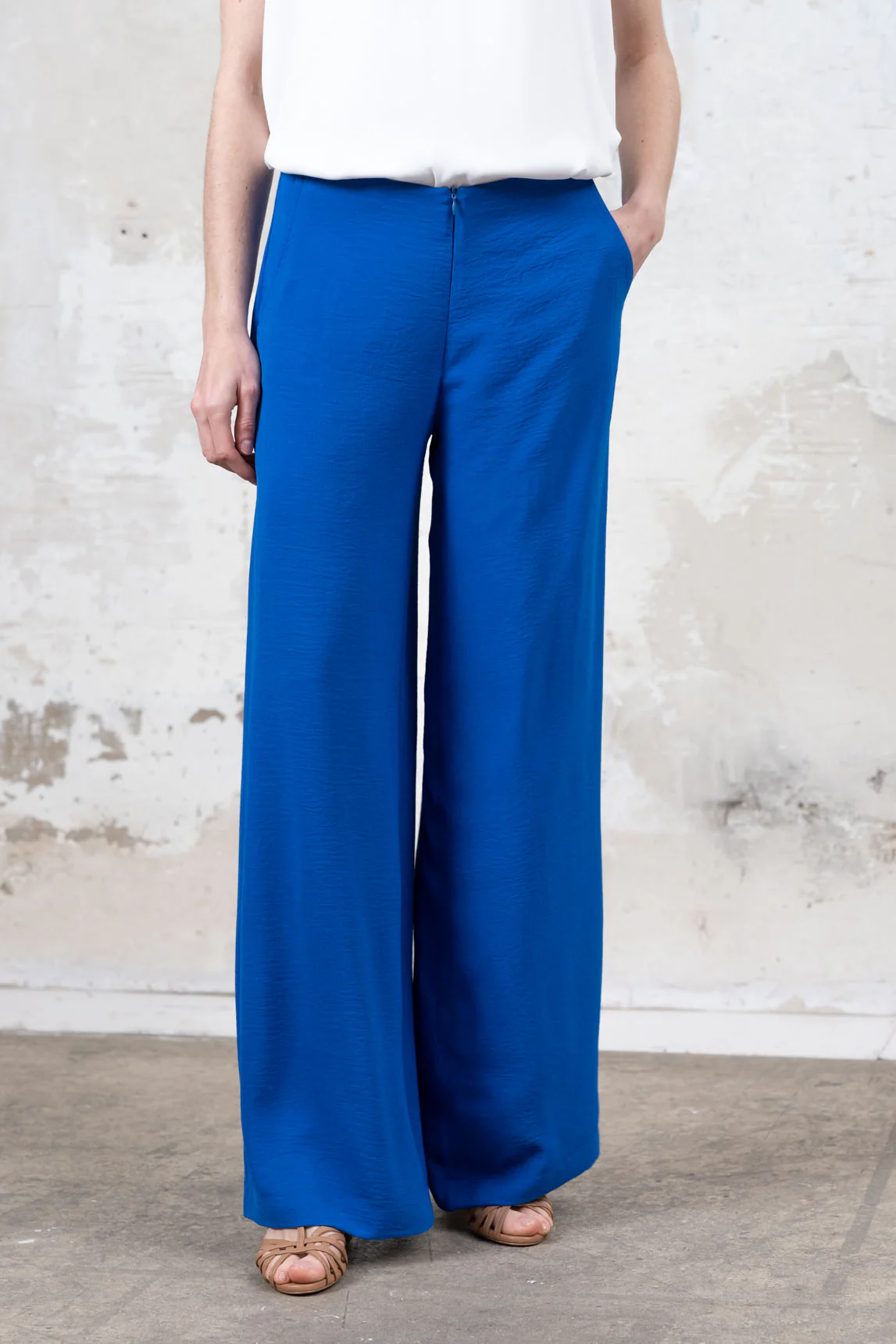 Biella blue pants