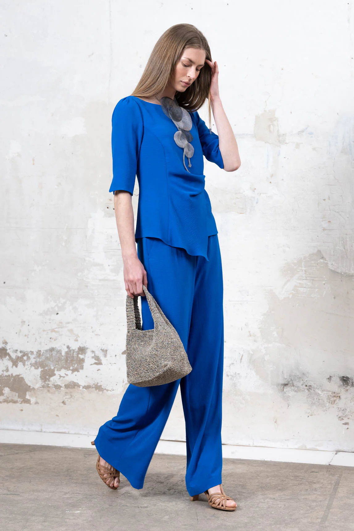 Biella blue pants - Image 5