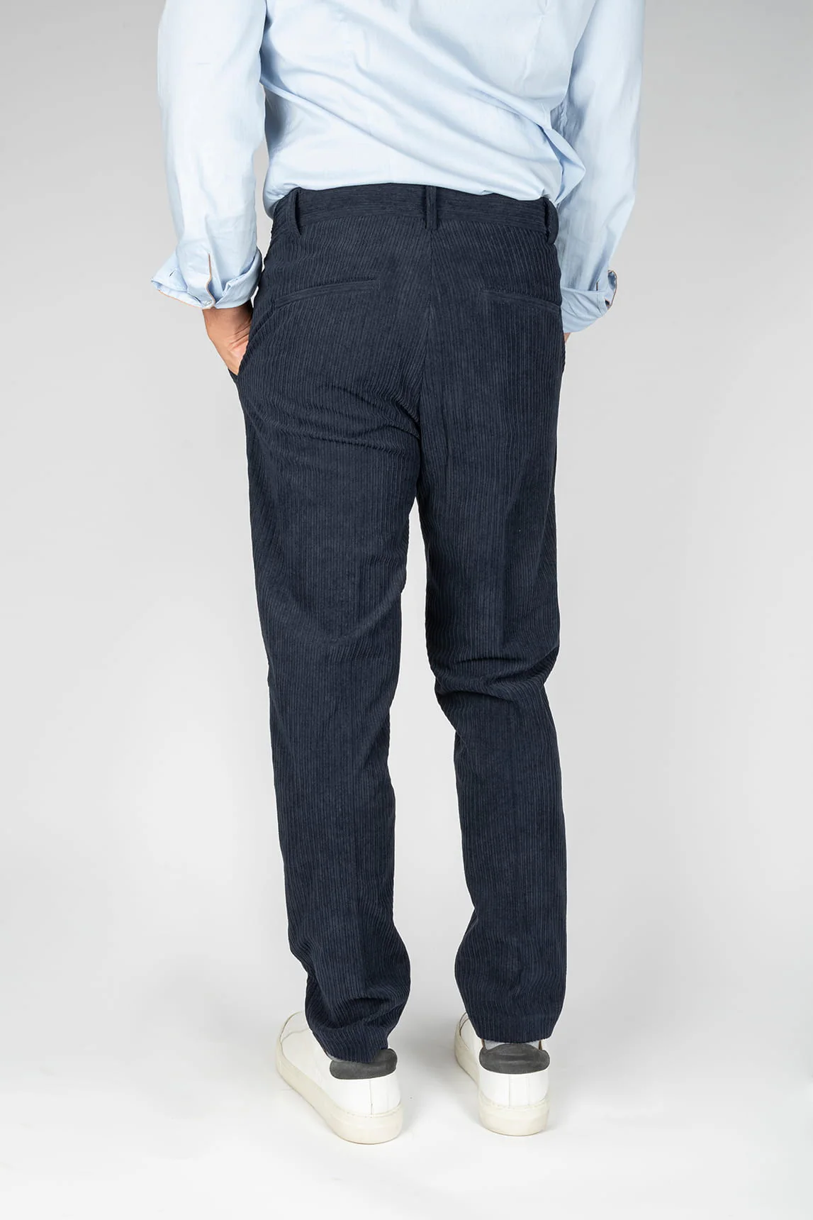 Clifden navy blue trousers - Image 2