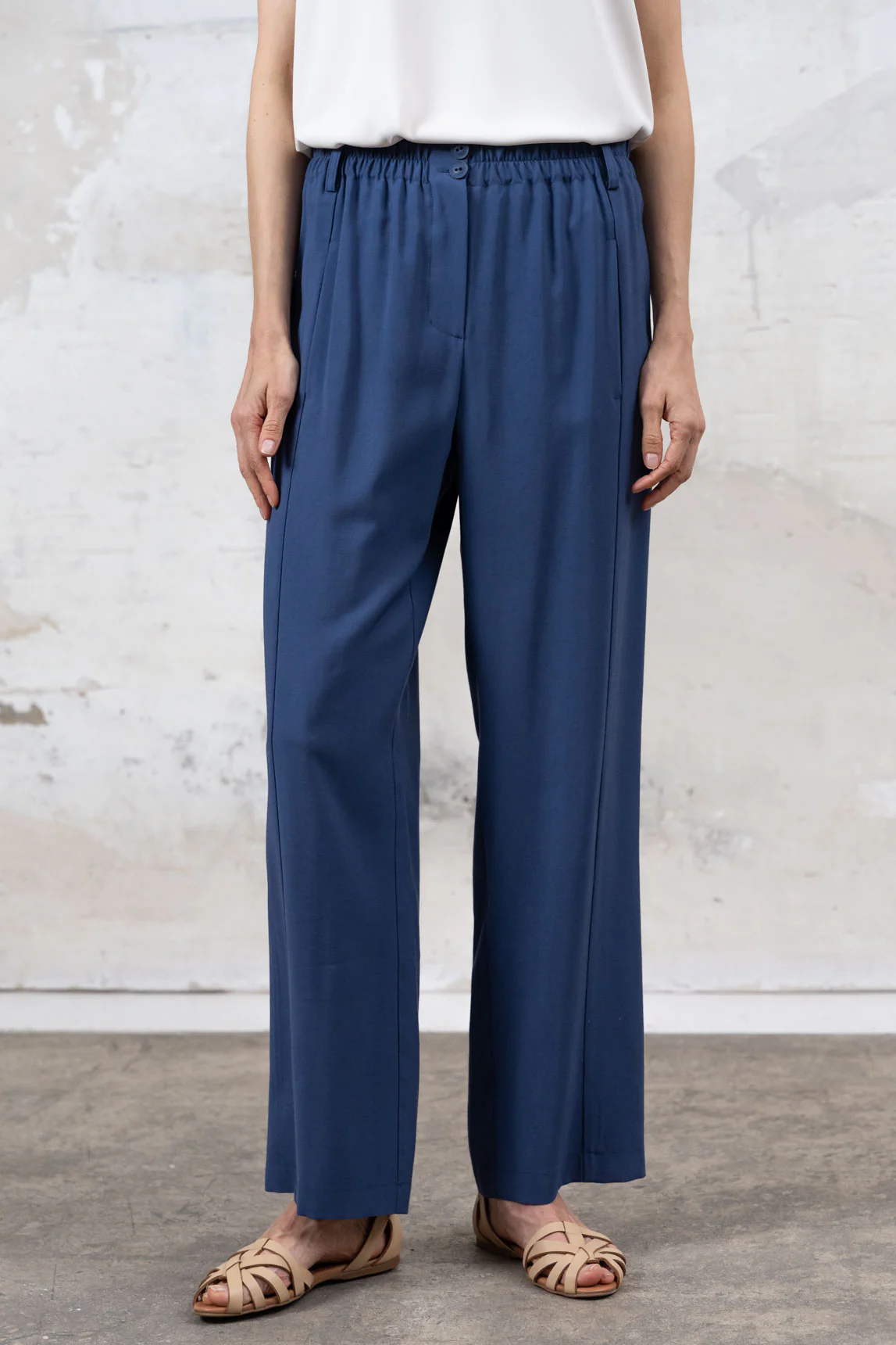 Cosenza blue trousers