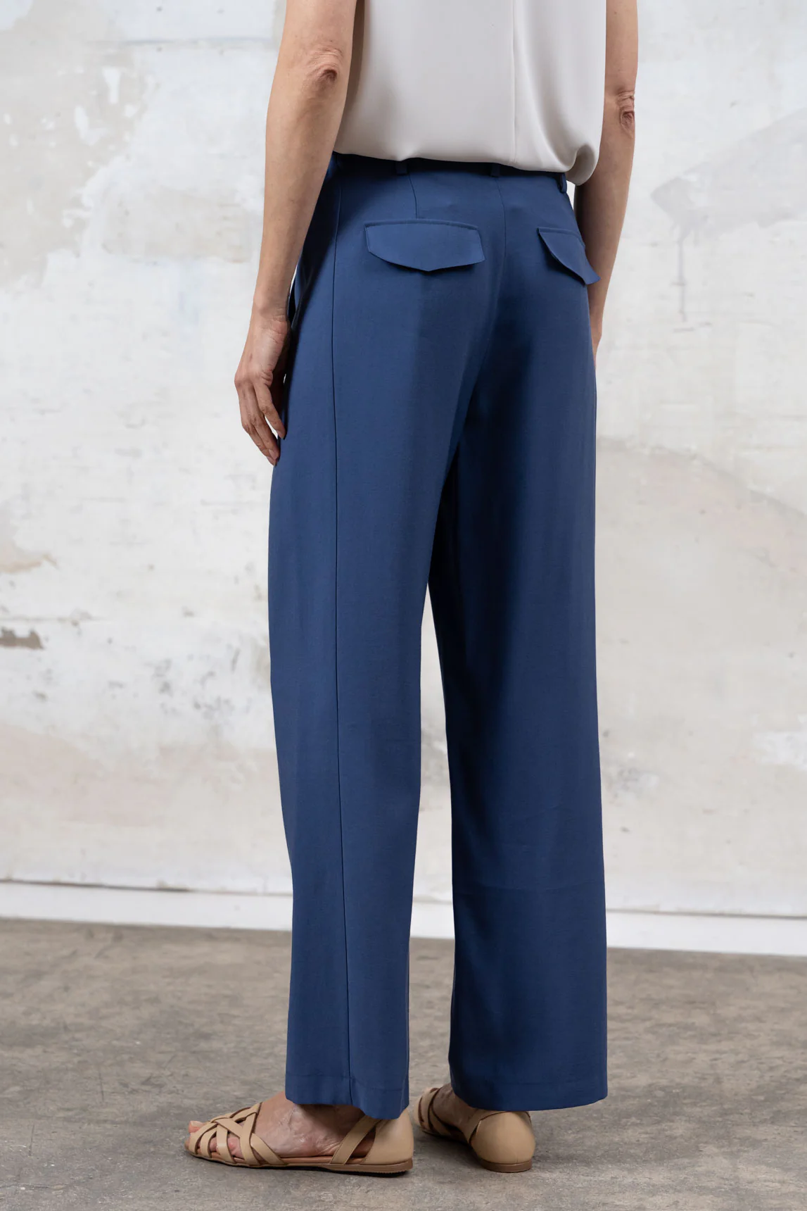 Cosenza blue trousers - Image 4