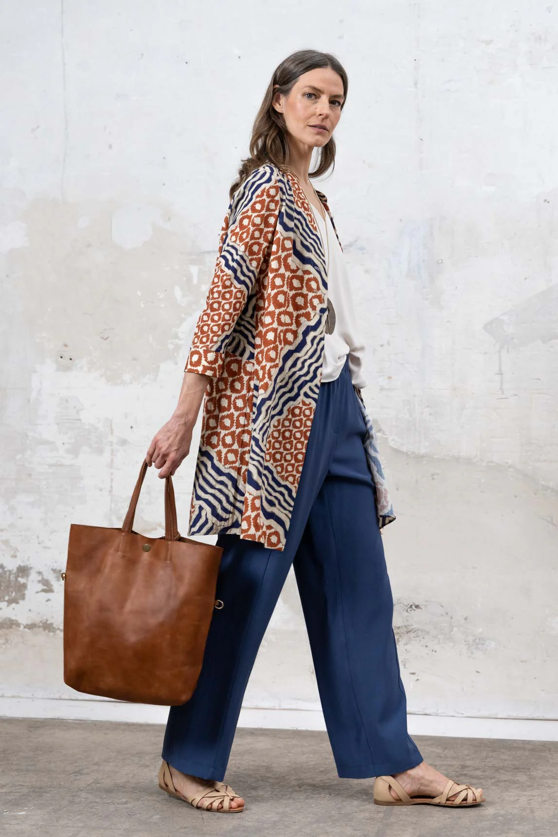 Cosenza blue trousers - Image 5