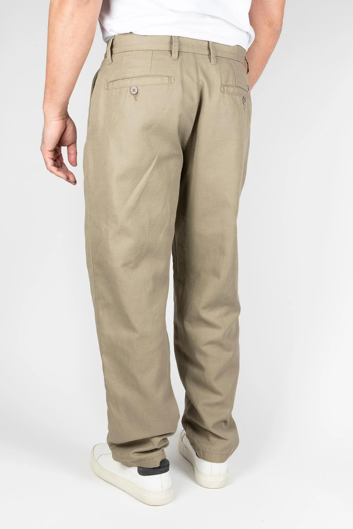 Superior Light Khaki Darsen Trousers - Image 2