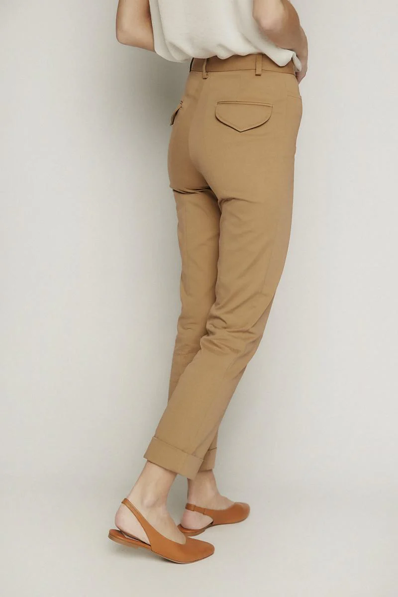 Fano camel trousers - Image 2
