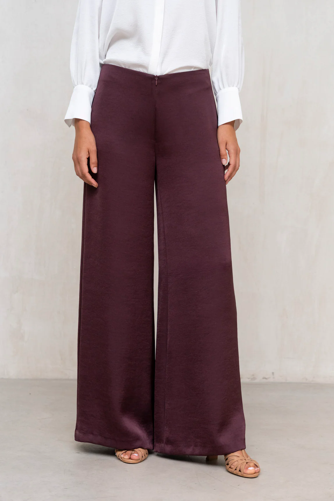 Burgundy Ivy Pants