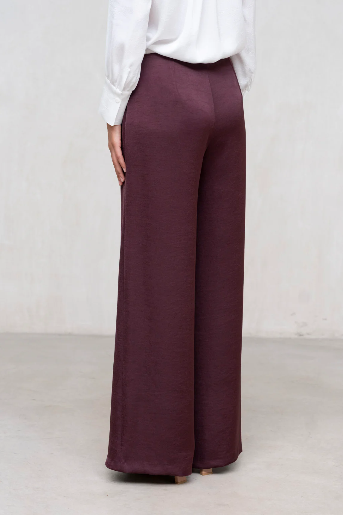 Burgundy Ivy Pants - Image 3