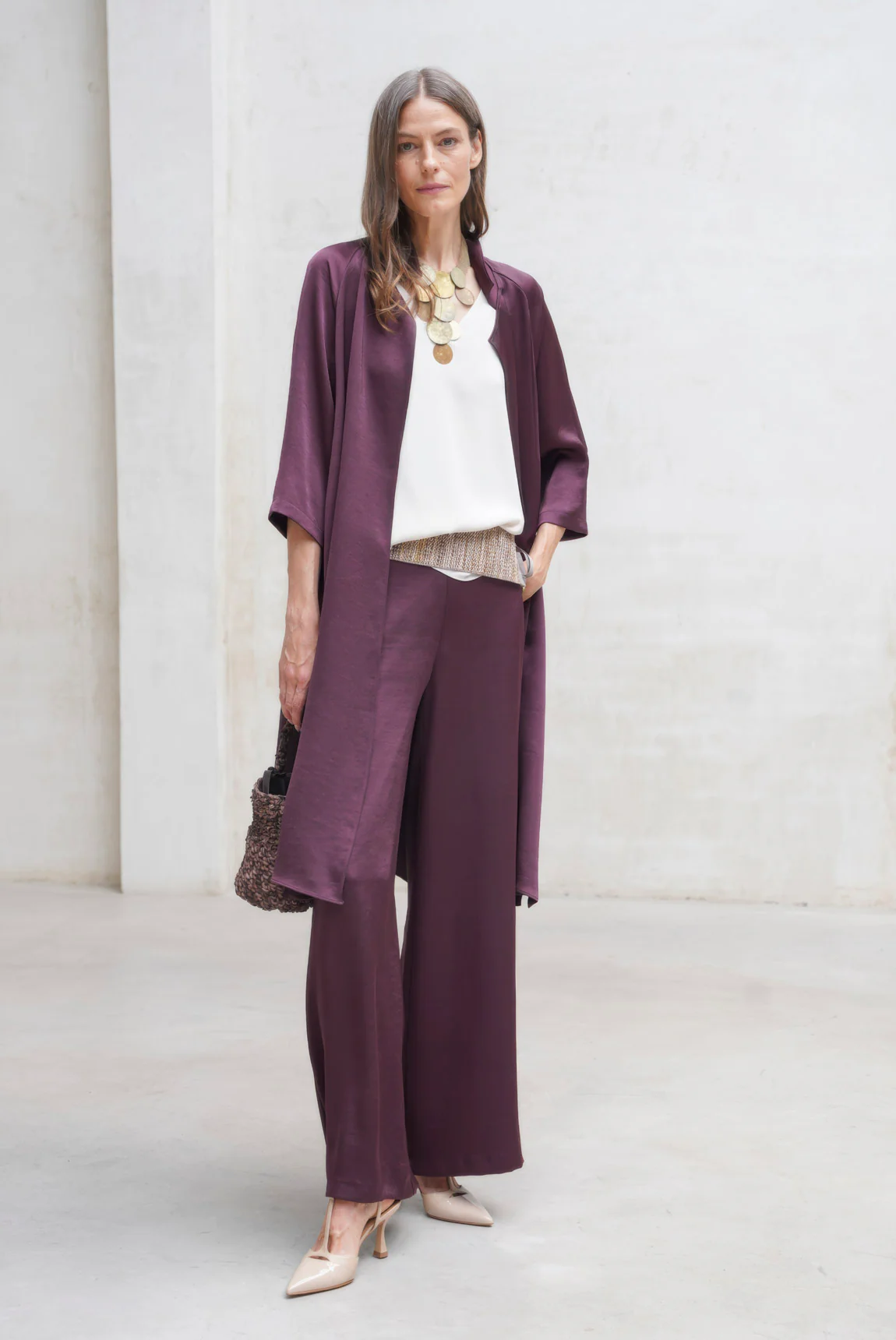 Burgundy Ivy Pants - Image 4