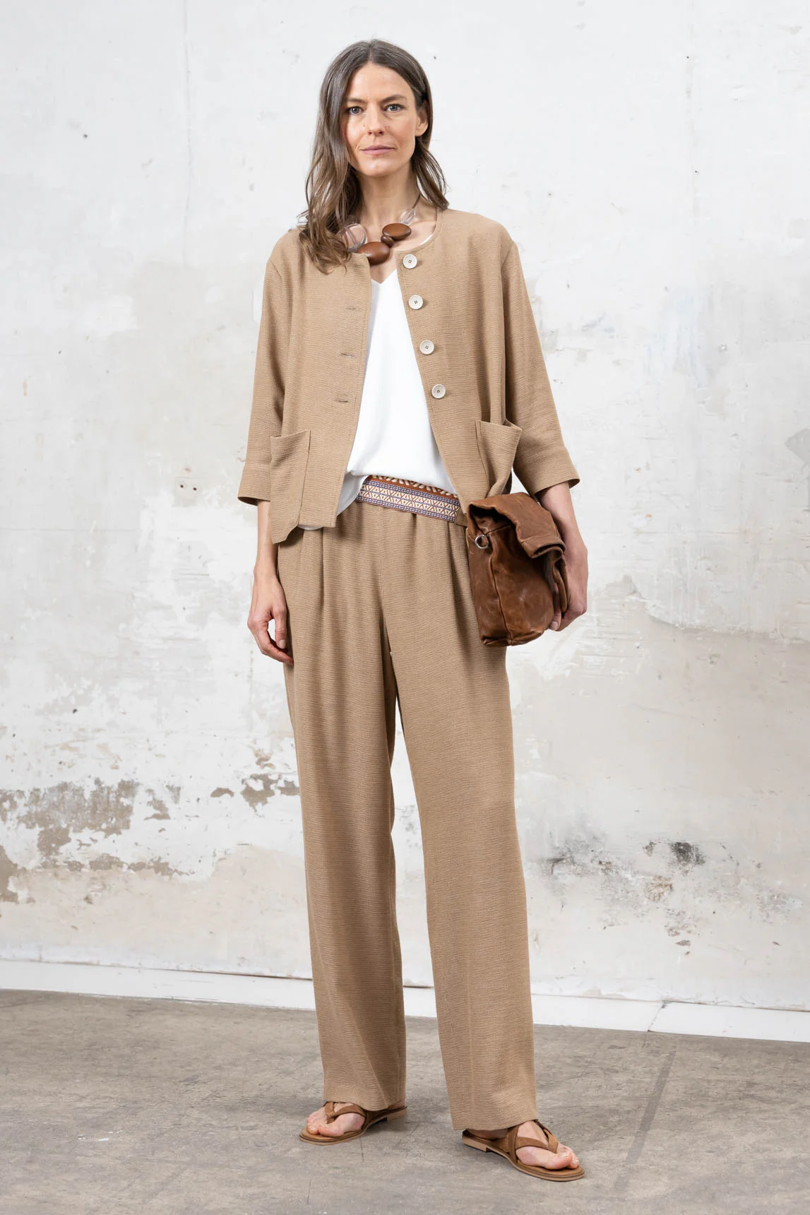 Camel Issé trousers - Image 5