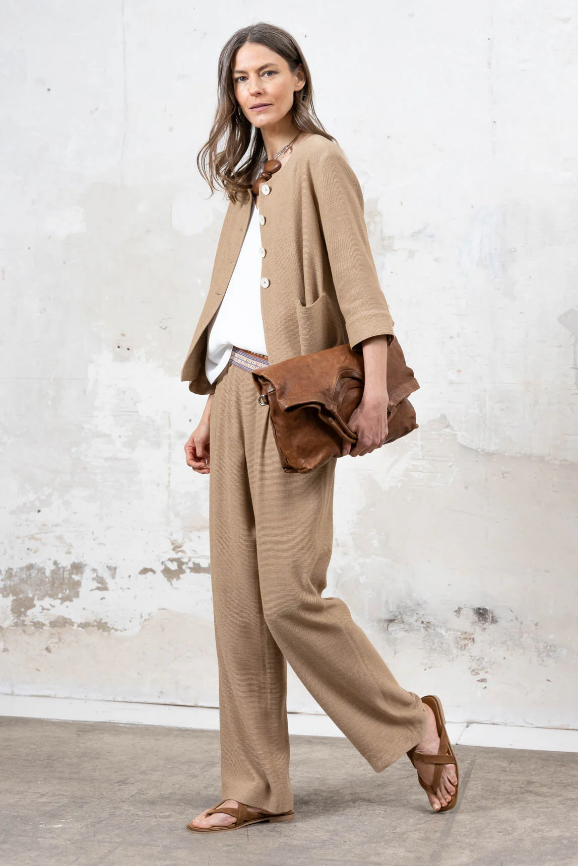 Camel Issé trousers - Image 6