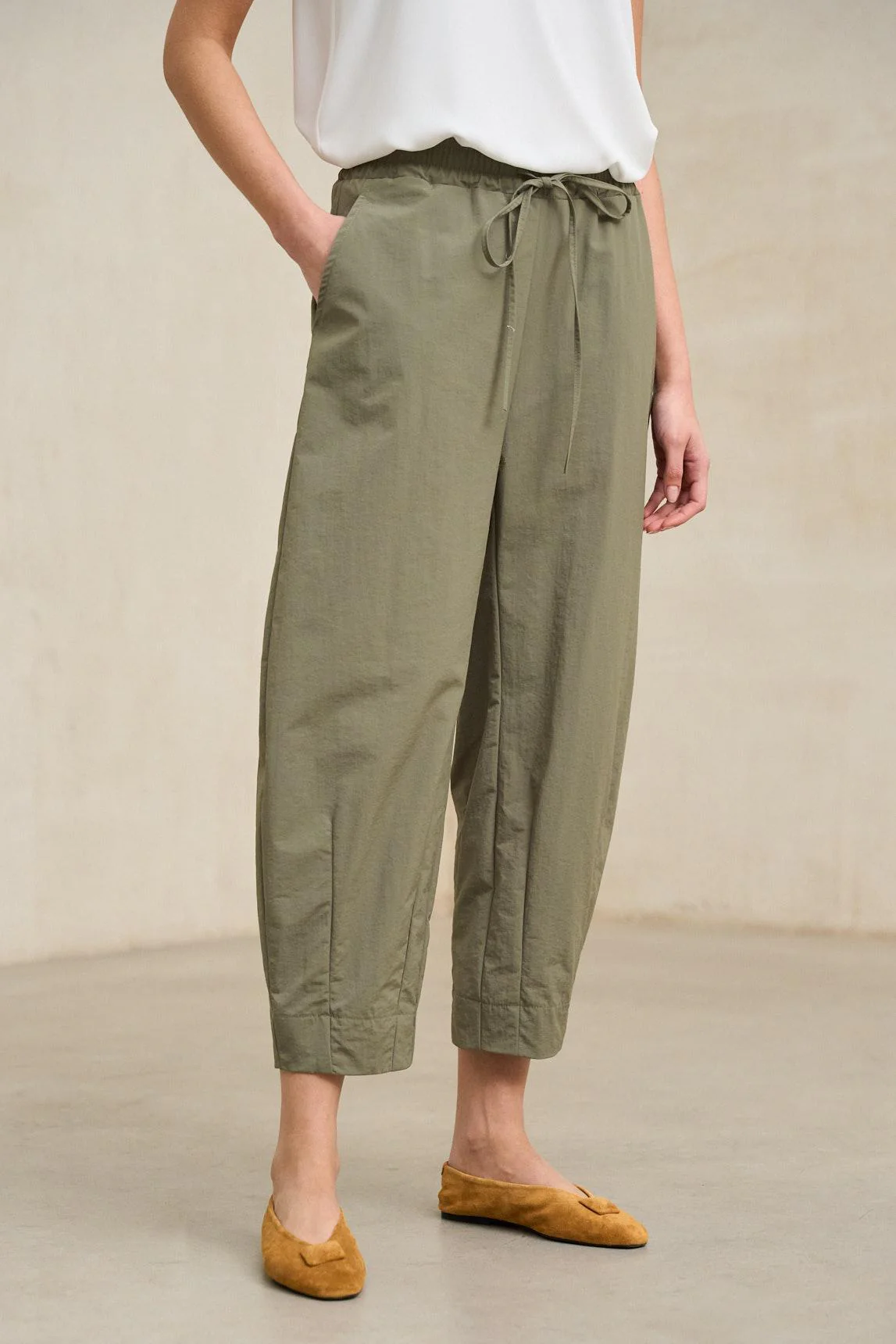 Ligne khaki trousers