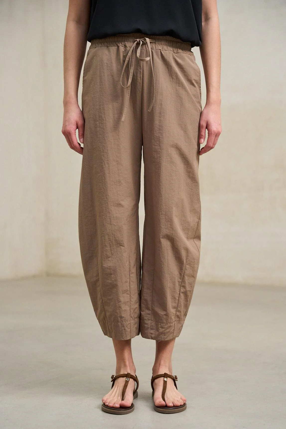 Ligne brown trousers