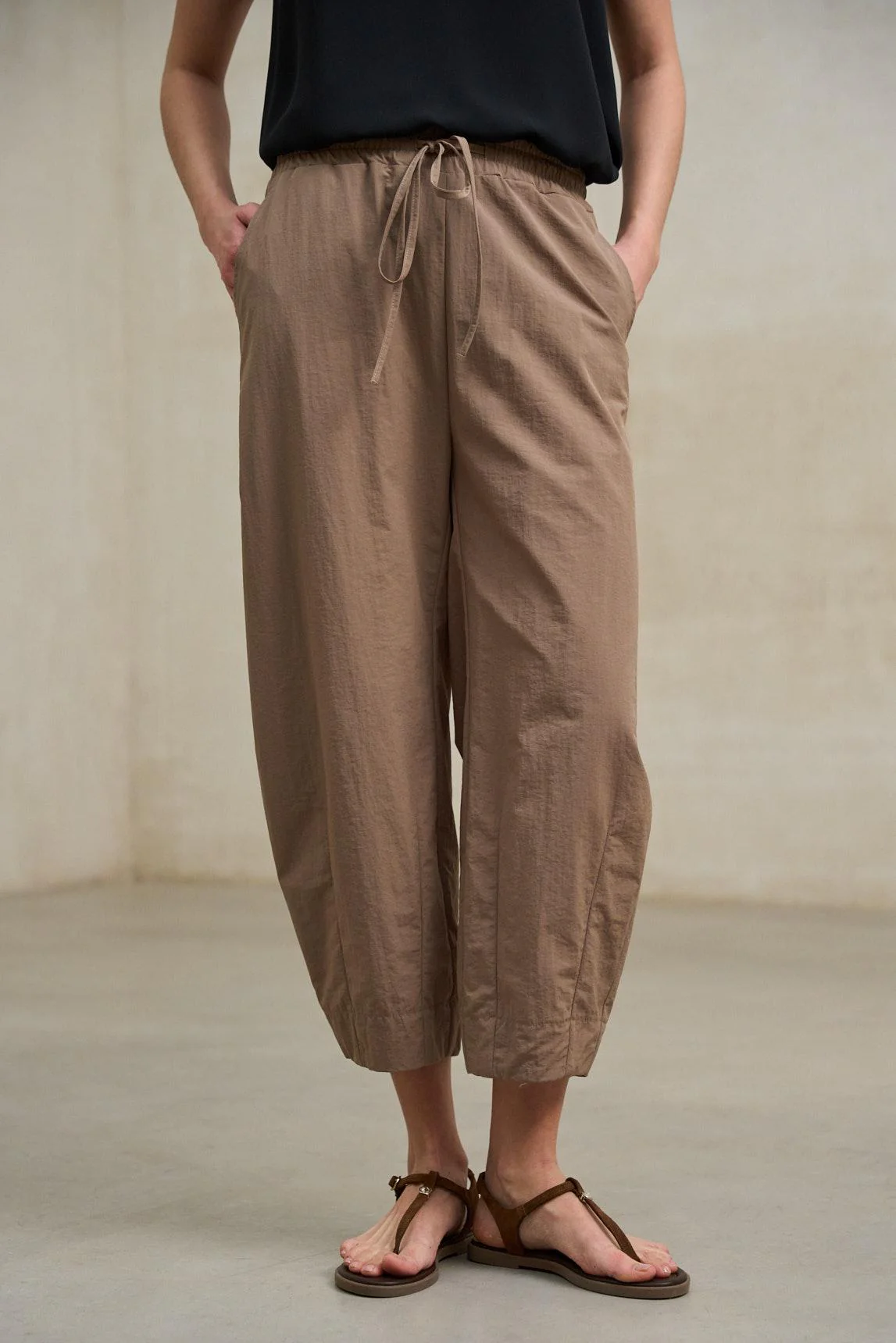 Ligne brown trousers - Image 2