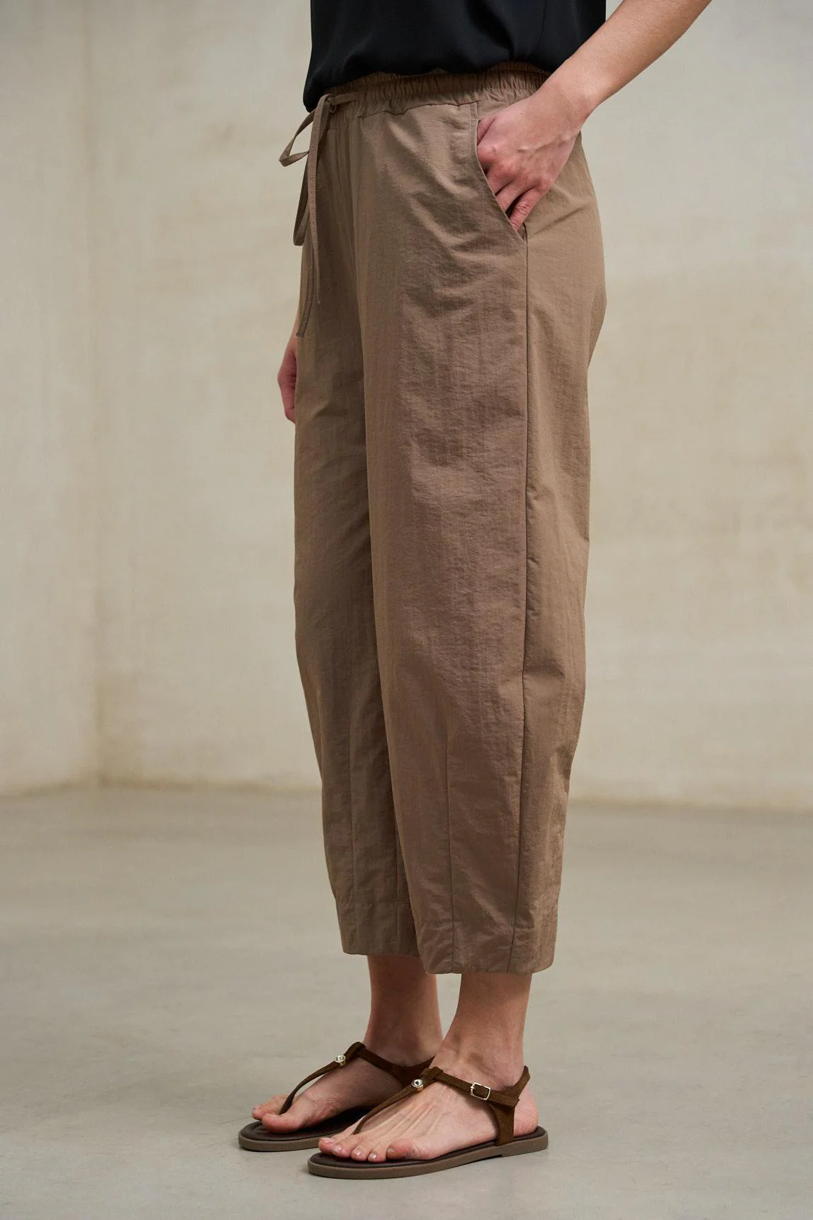 Ligne brown trousers - Image 3