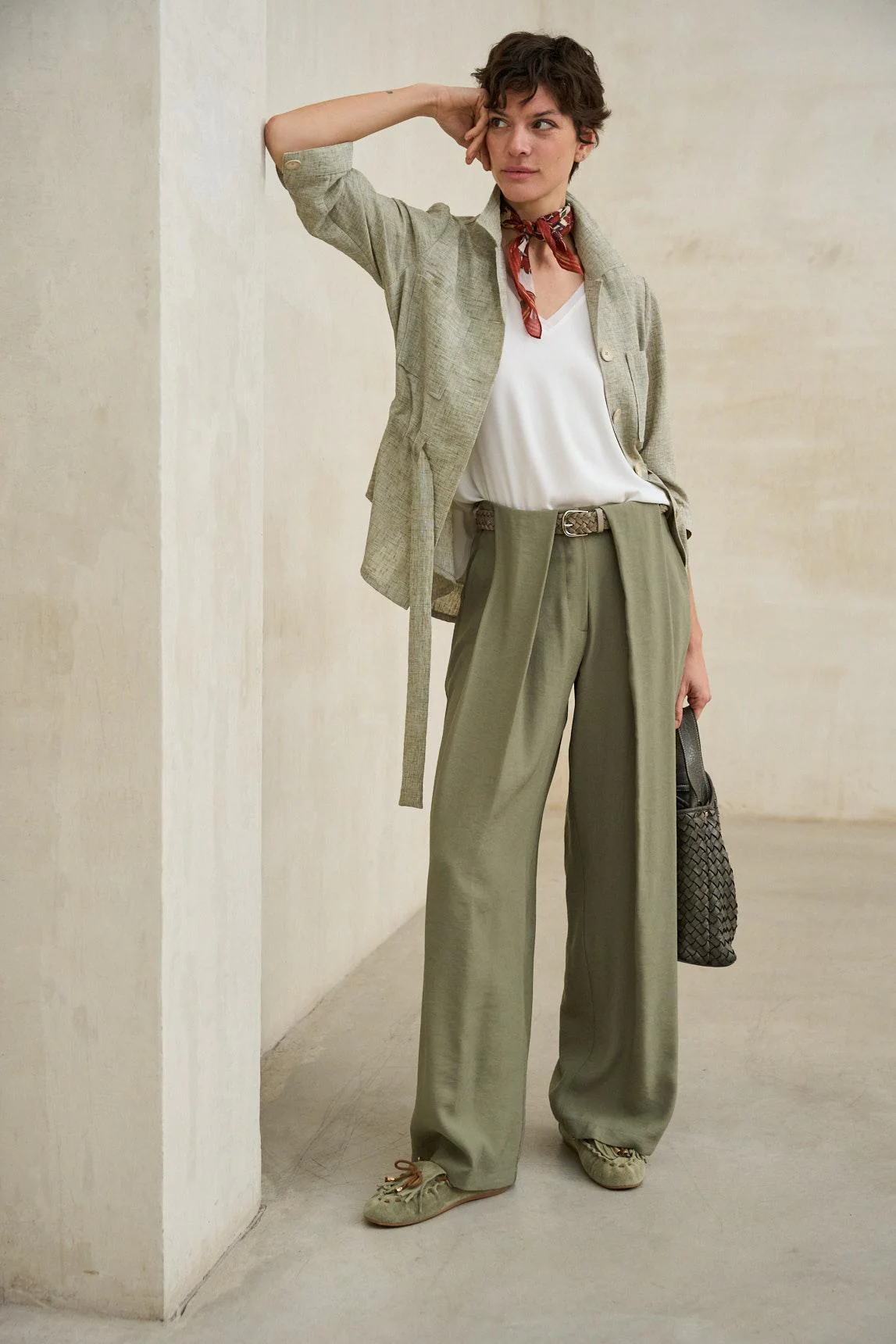 Lyss khaki trousers - Image 4