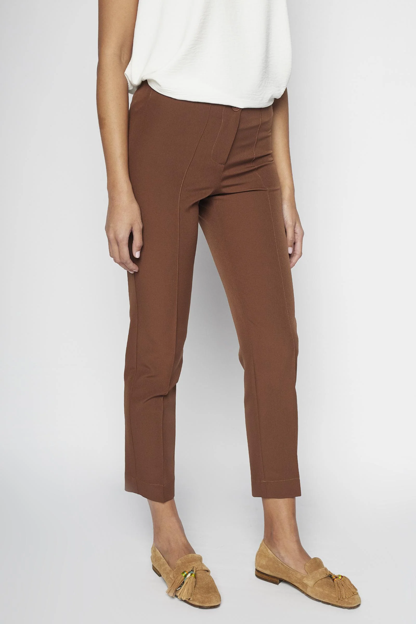 Maroa brown trousers - Image 2