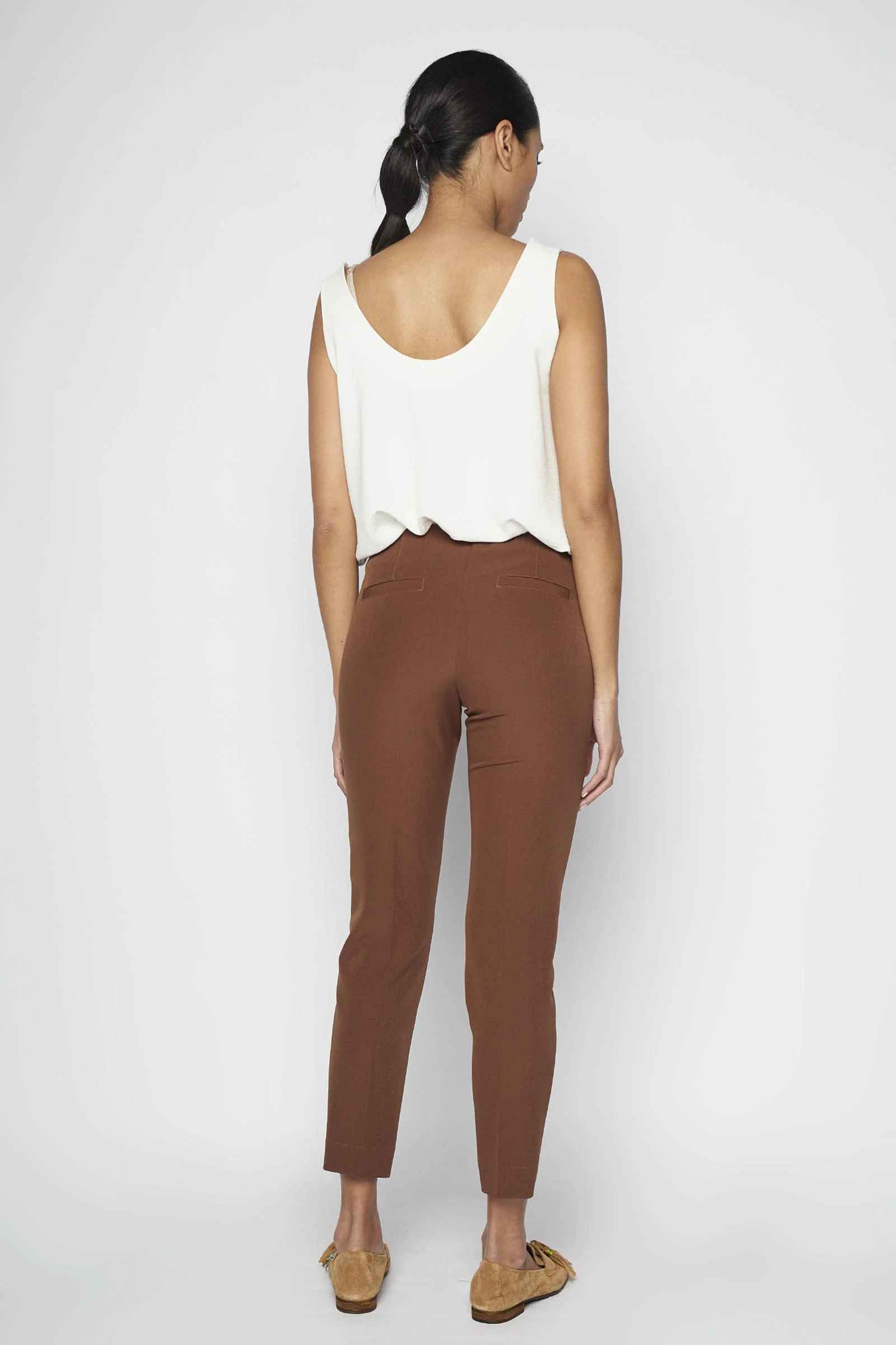 Maroa brown trousers - Image 4
