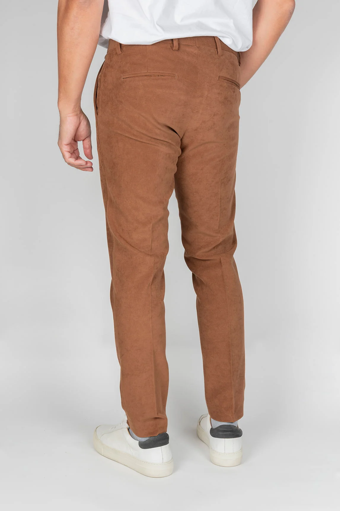Paul Miranda plain camel trousers - Image 2