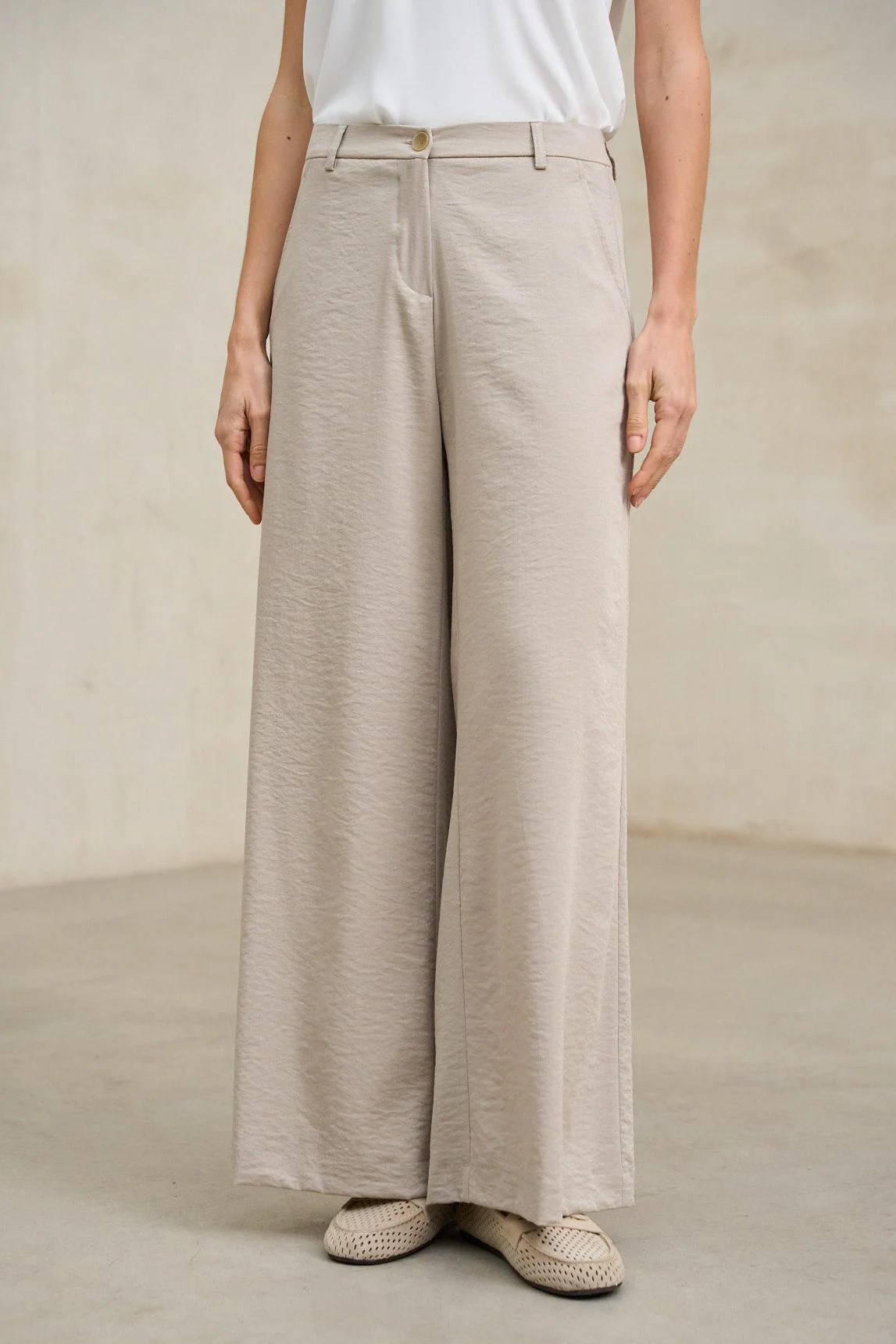 Mirel stone trousers