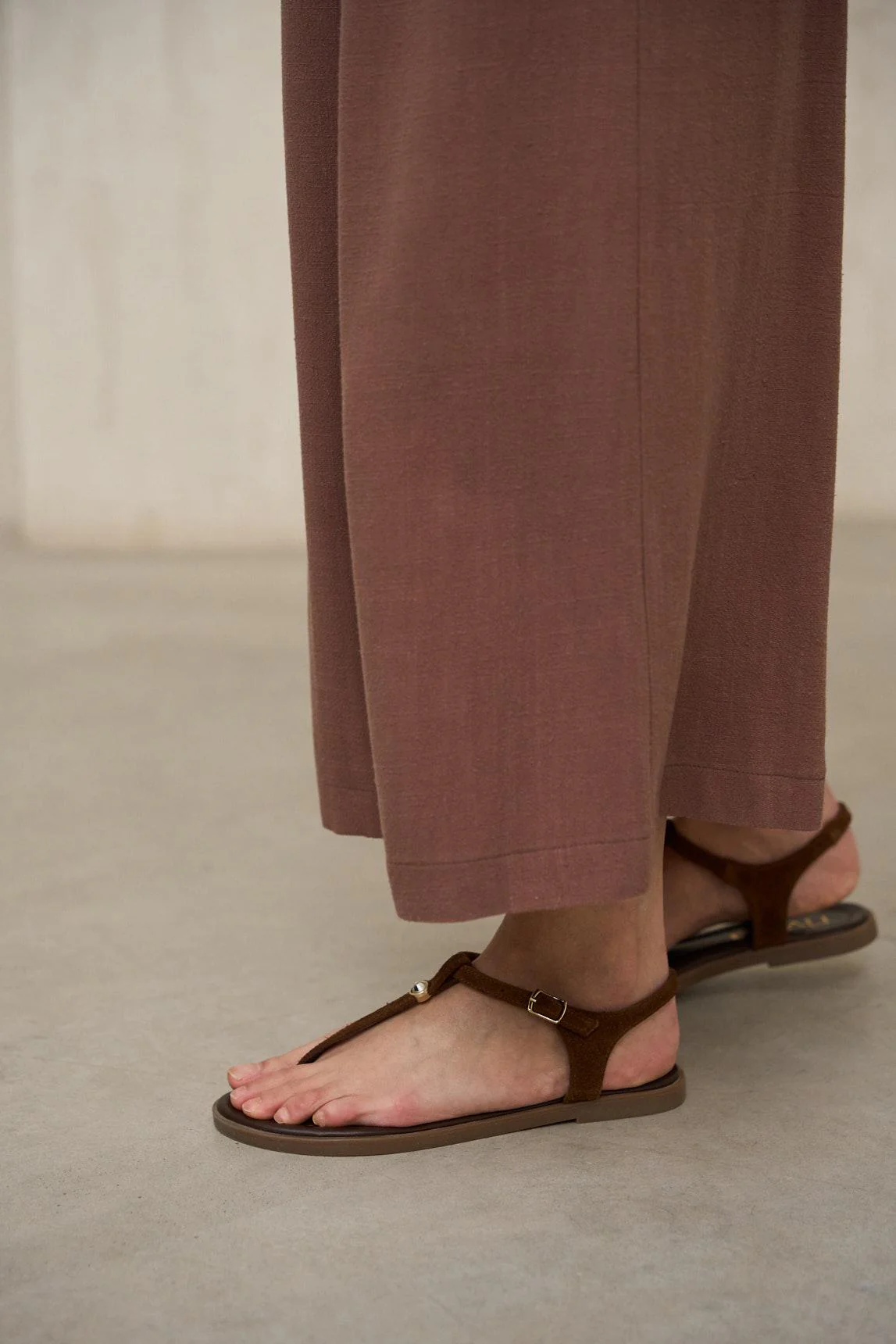 Narel terracotta trousers - Image 6