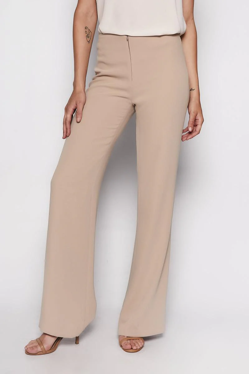 Biella beige trousers