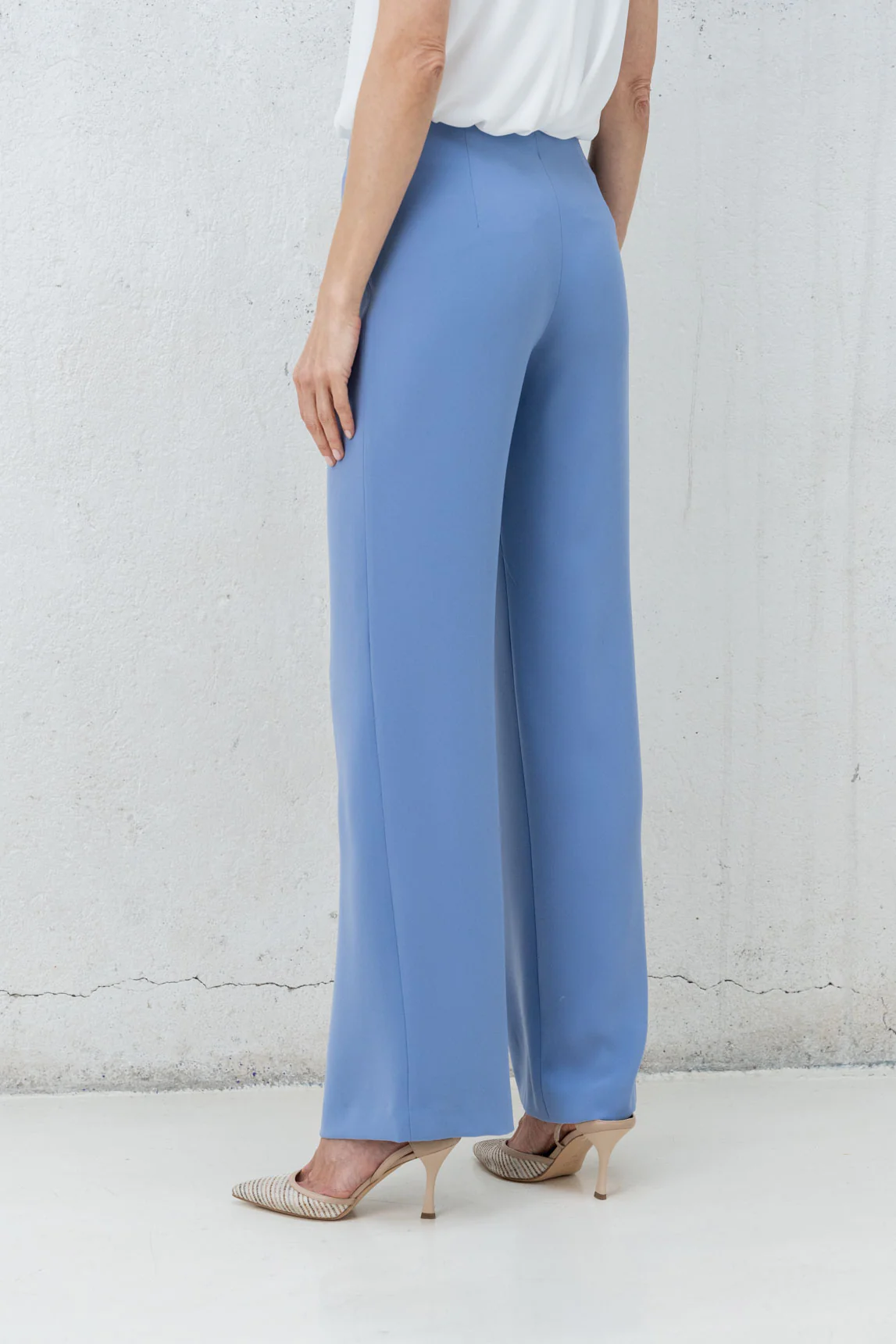 Stone blue Nepal palazzo pants - Image 3