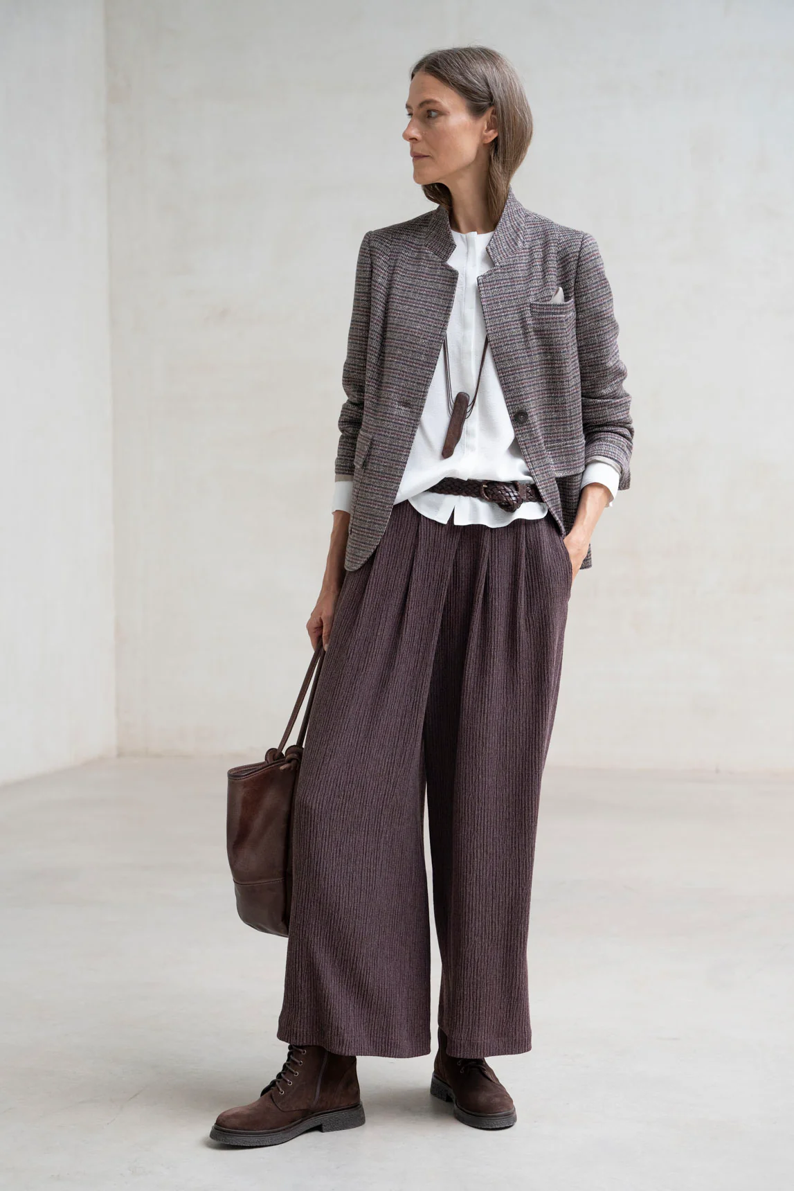 Siena burgundy pants - Image 6