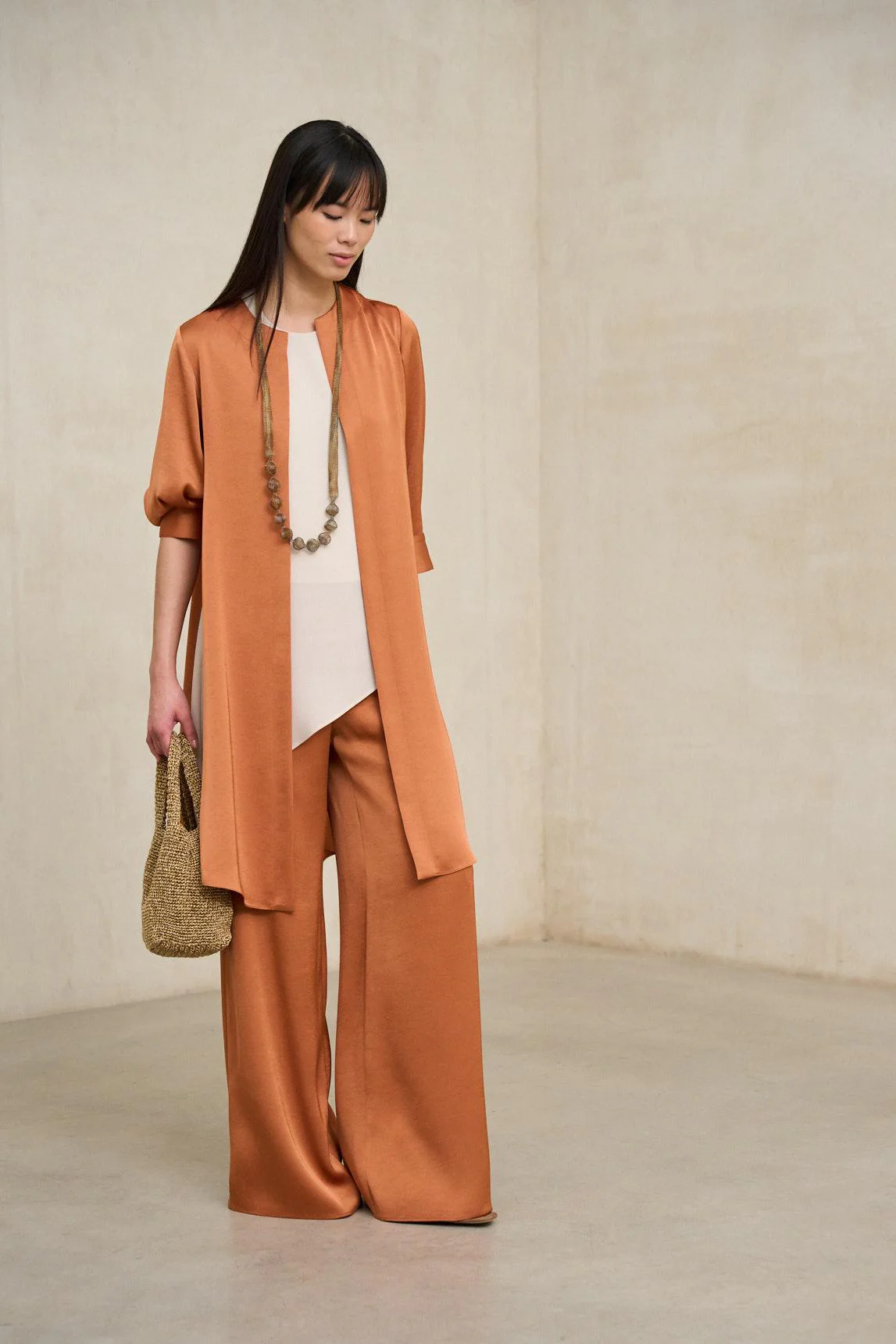 Sway trousers, terracotta - Image 4