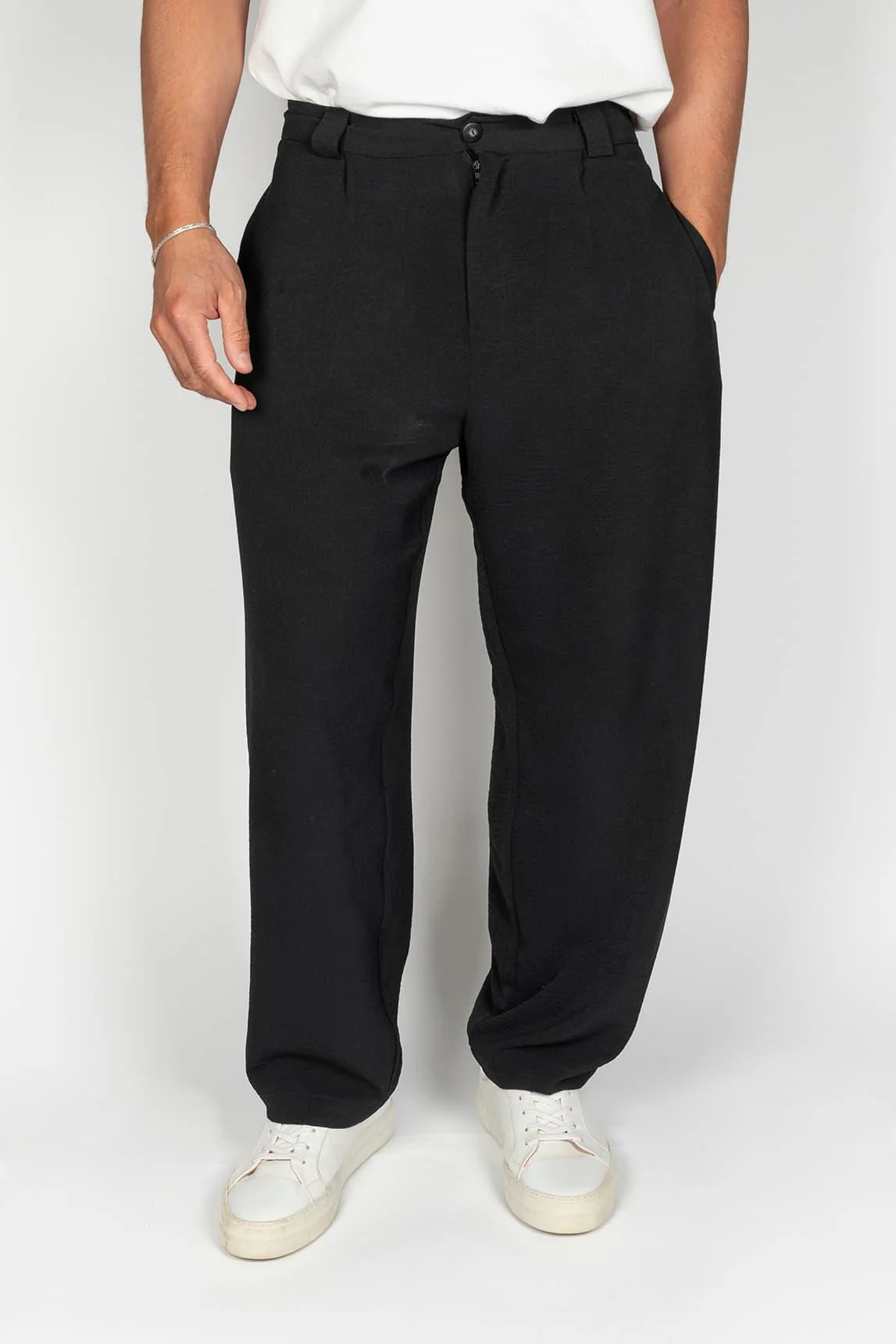 Thiago Rivera black trousers