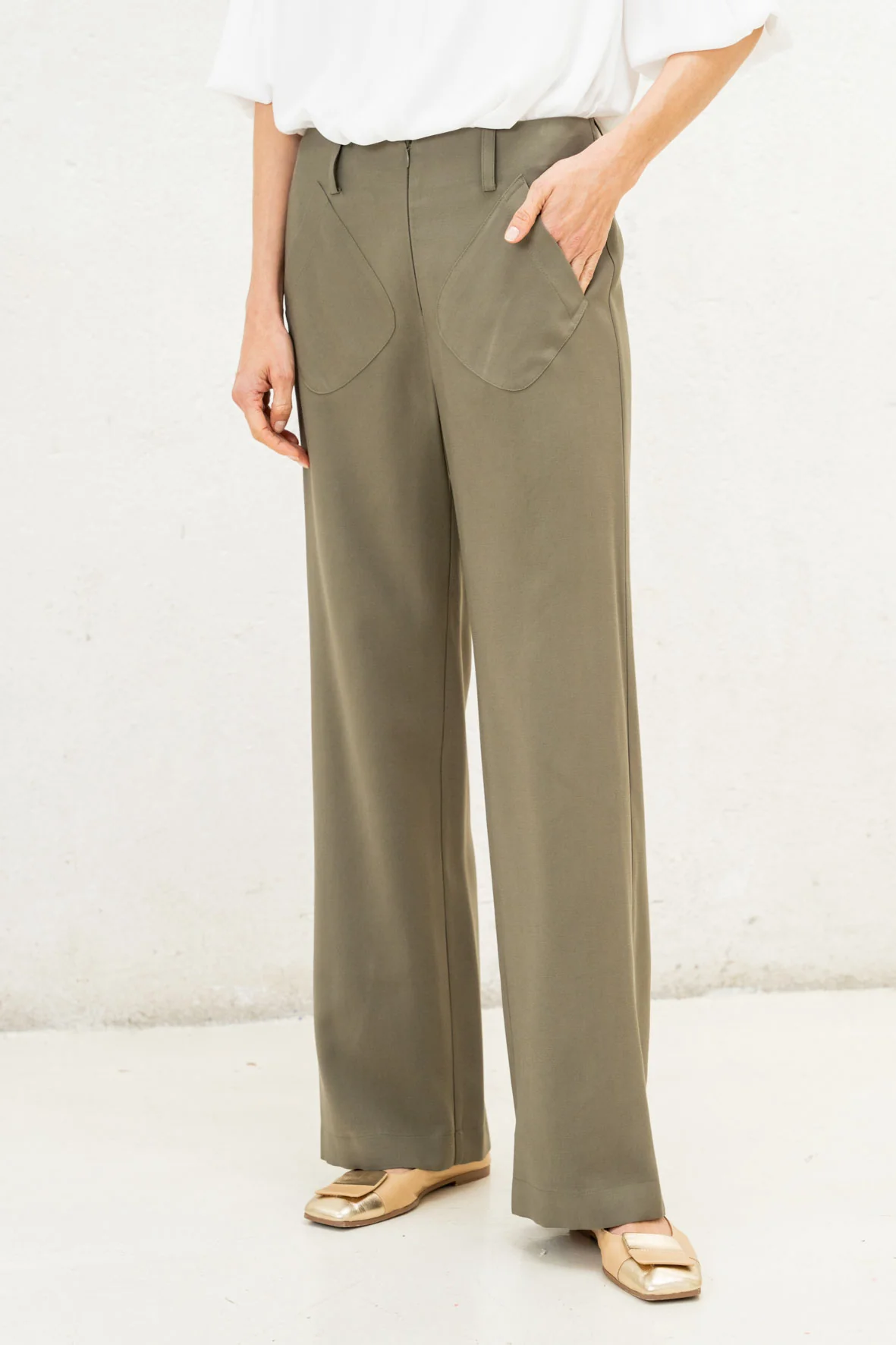 Tissa khaki trousers