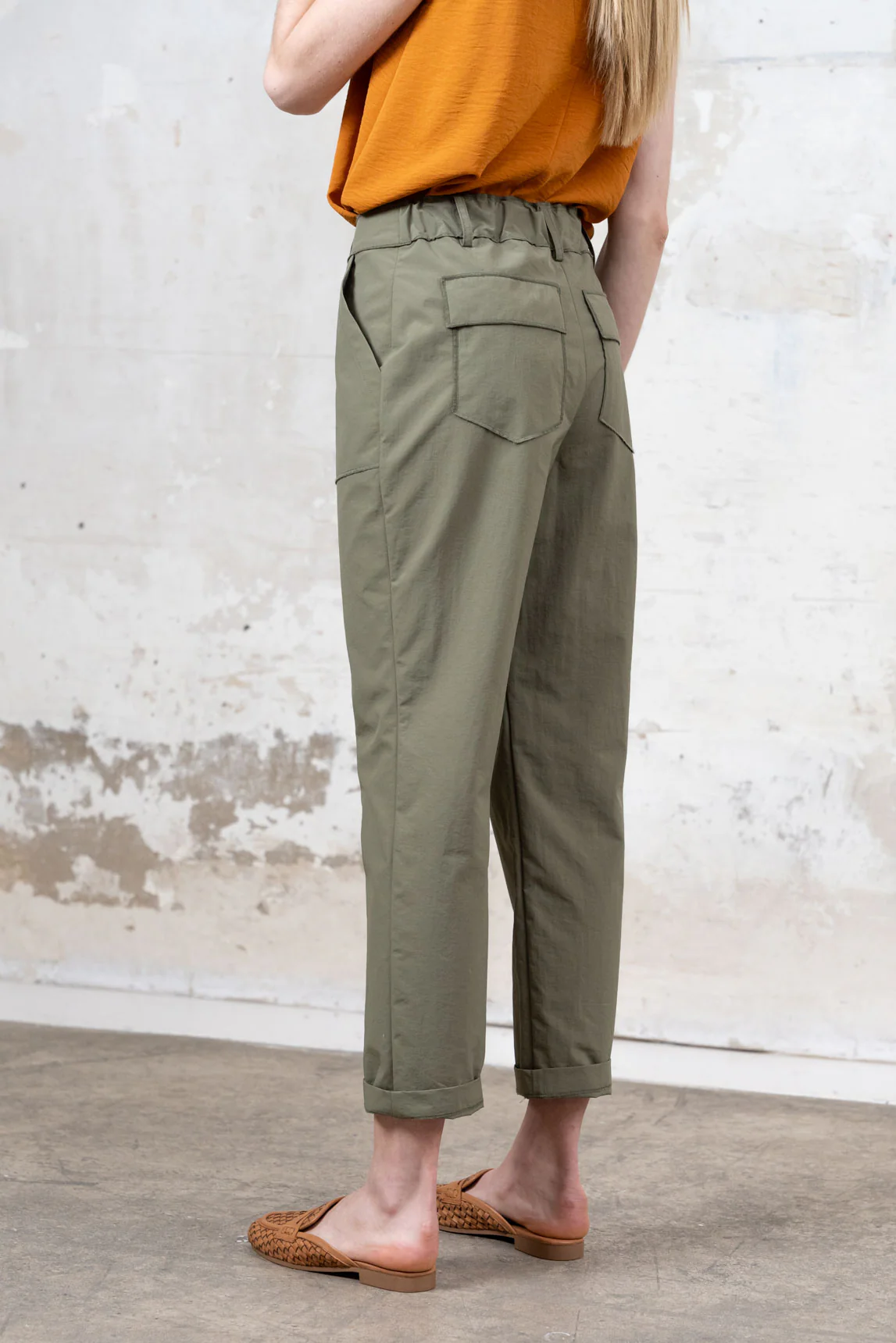 Varenna green trousers - Image 4