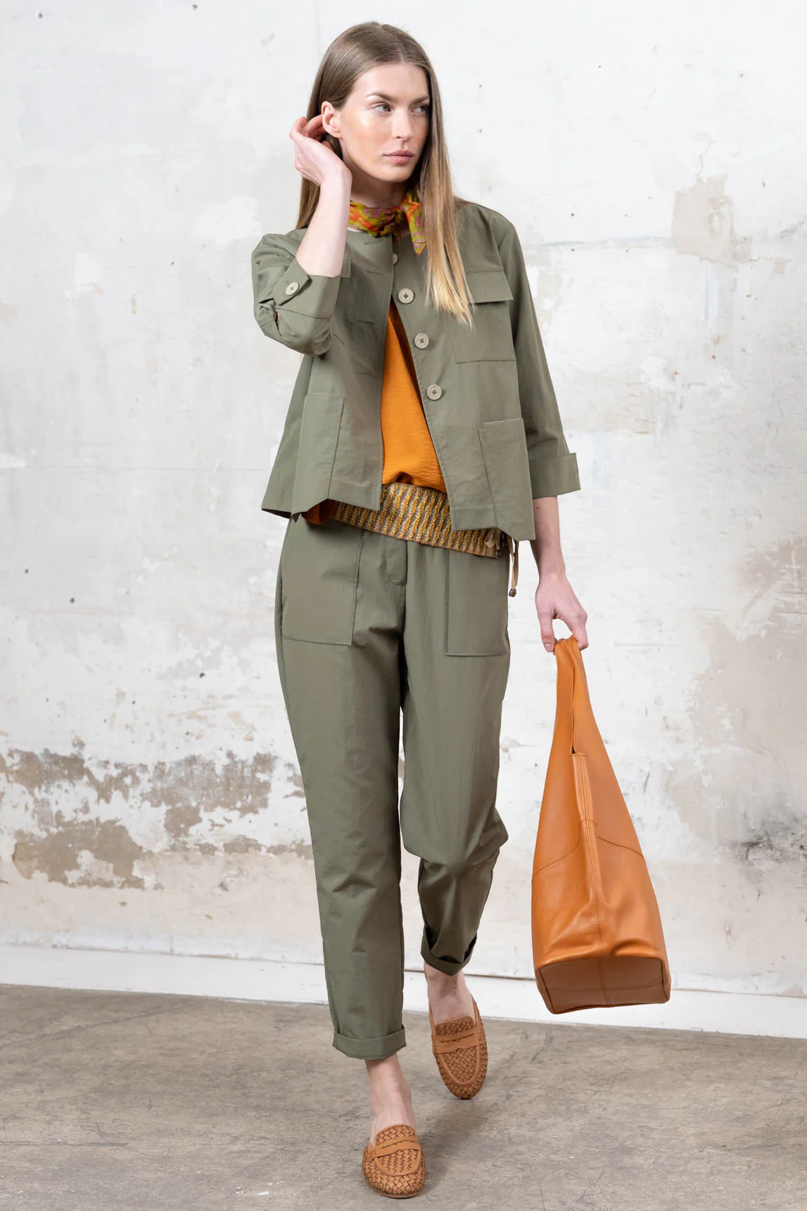Varenna green trousers - Image 6