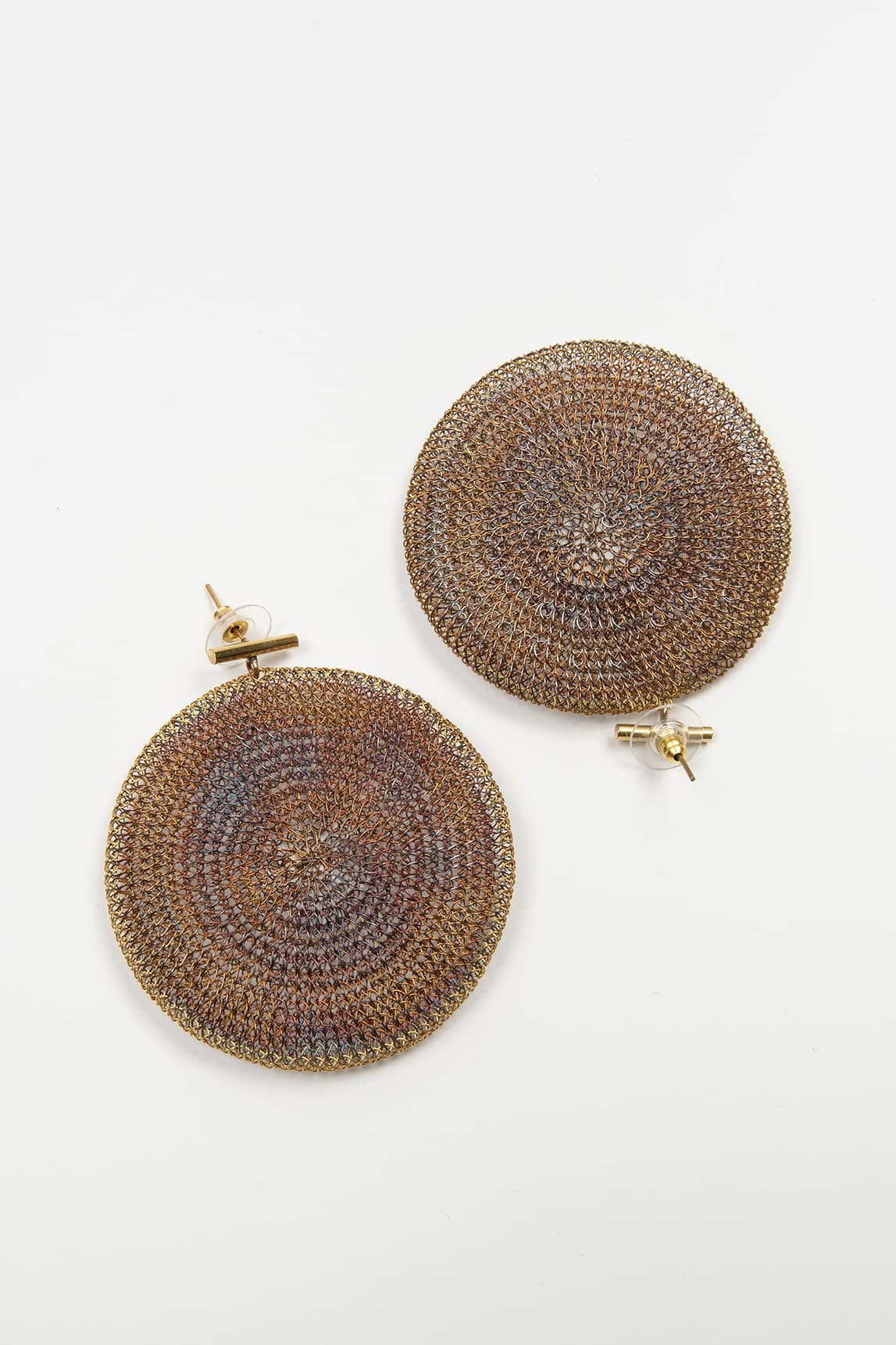 Helios mesh earrings - Image 2