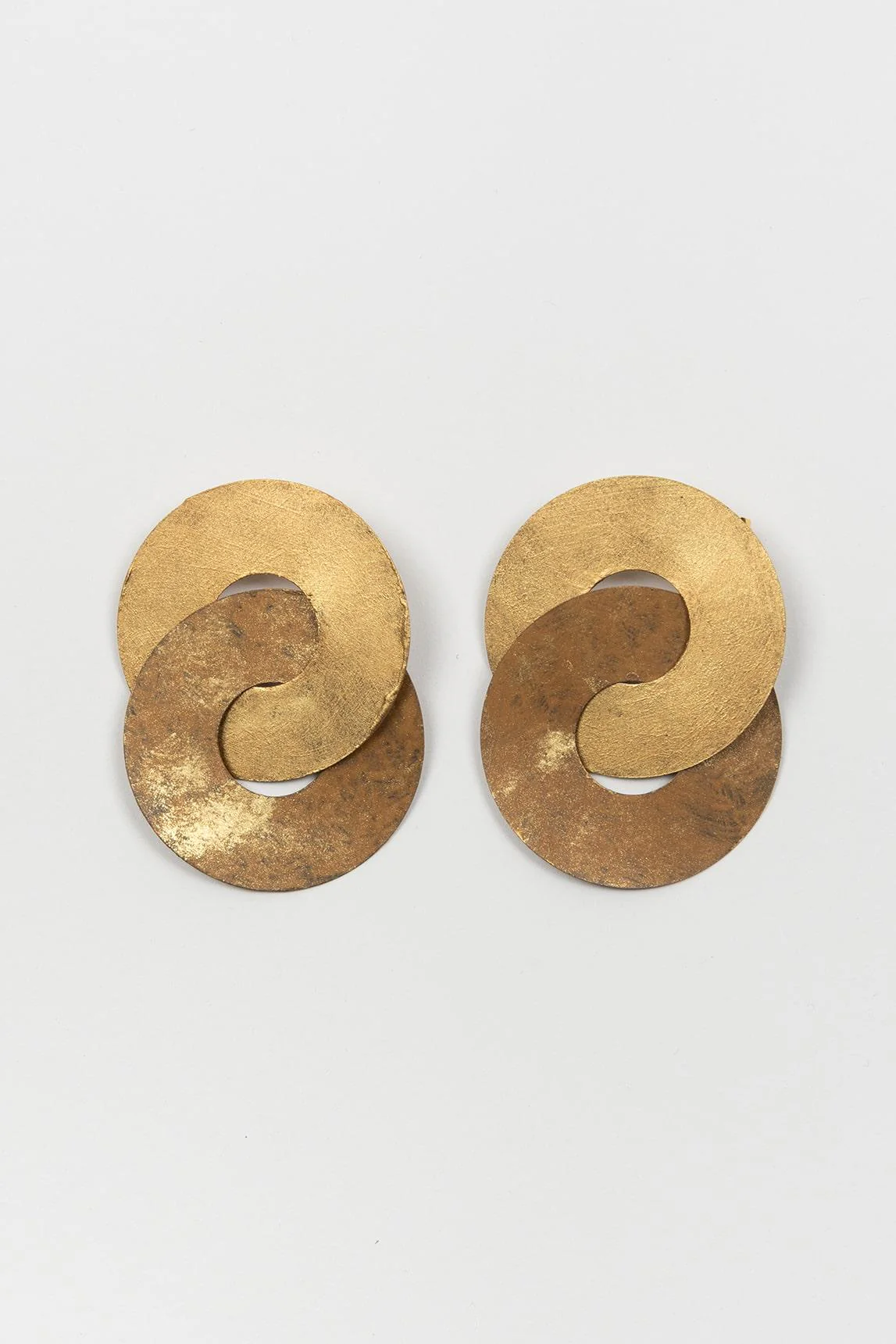 Isela gold earrings FL Private Collection