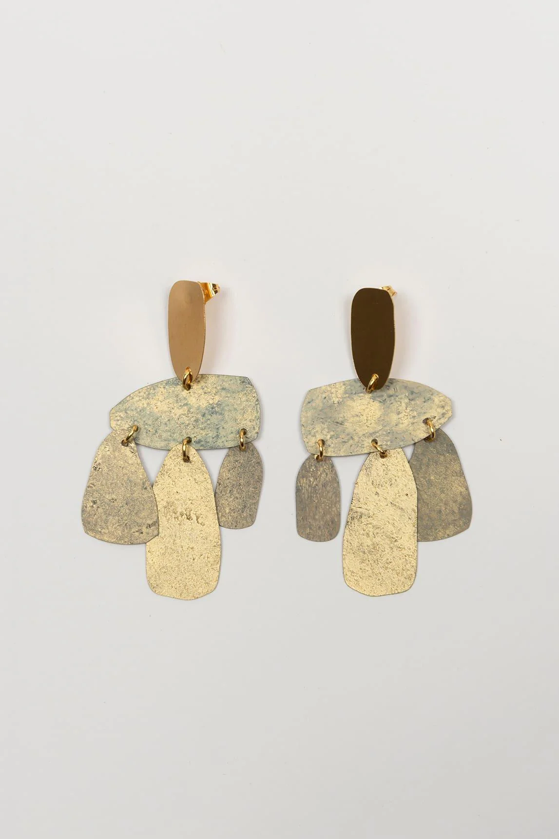 Narev two-tone earrings FL Private Collection