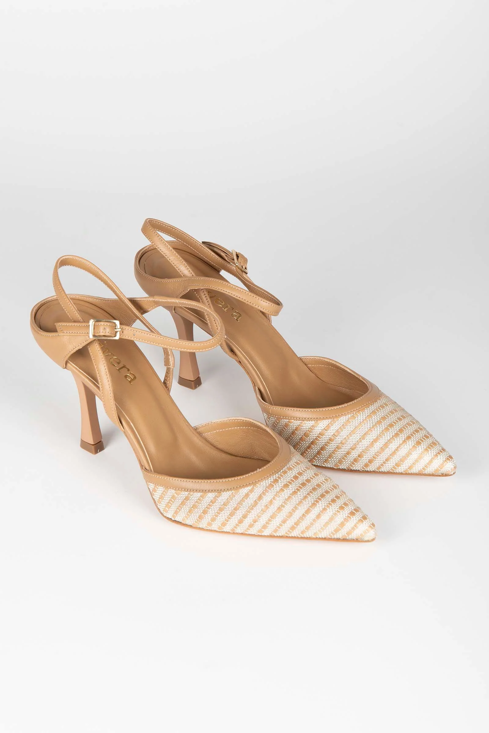 Camel Vernazza slingback pumps - Image 3