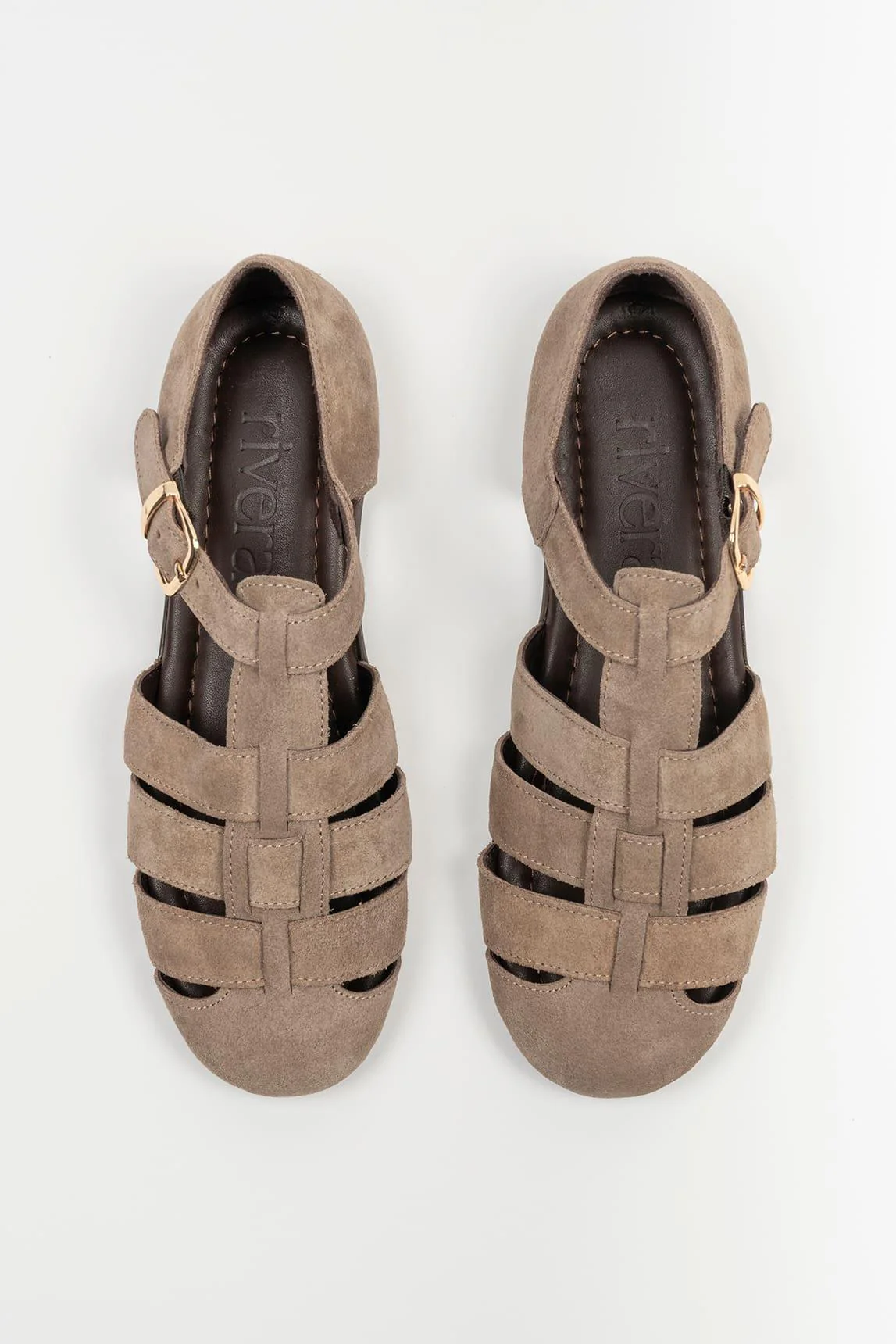 Alhena taupe sandal - Image 4