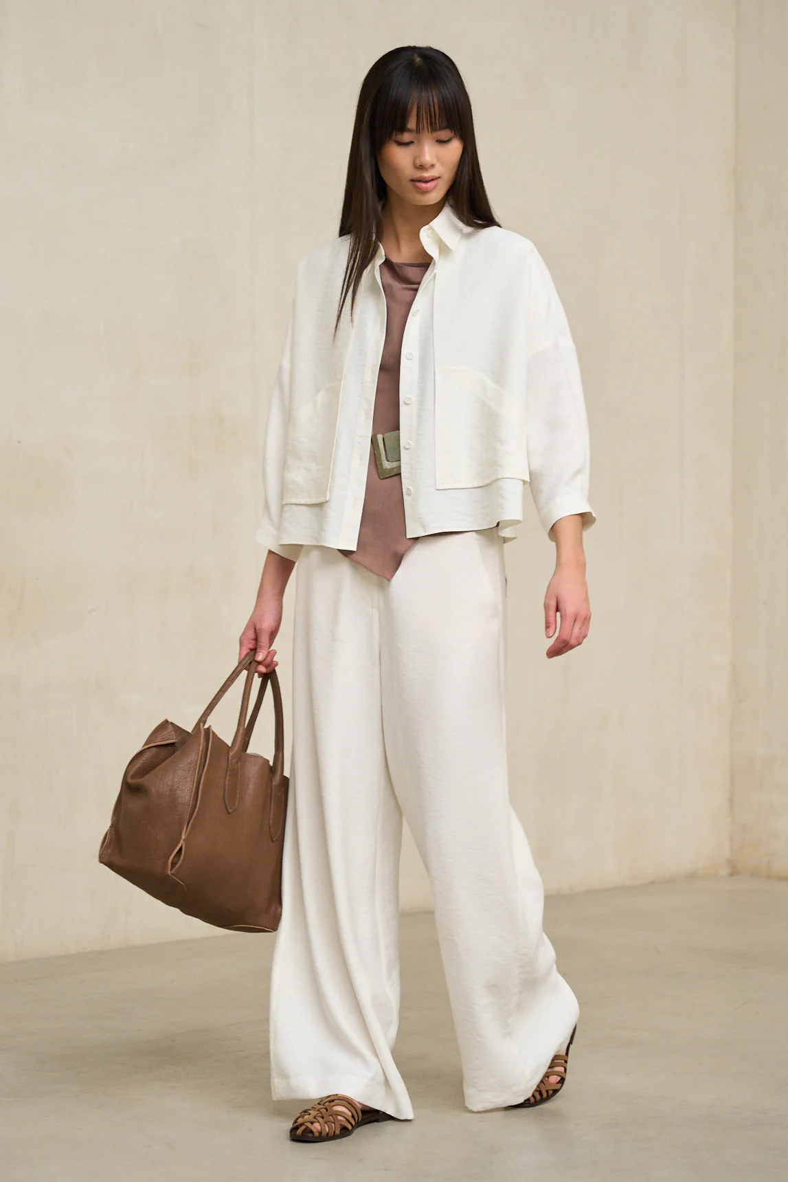 Lareth camel Jelly Sandal - Image 6