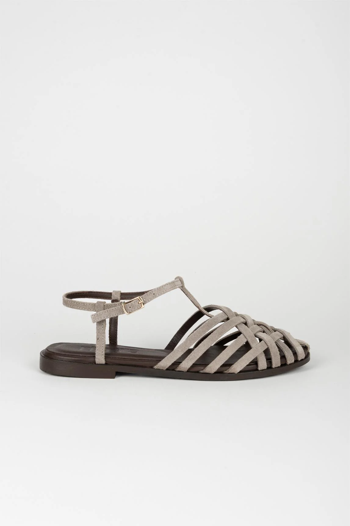 Lareth Grey Fisherman Sandal