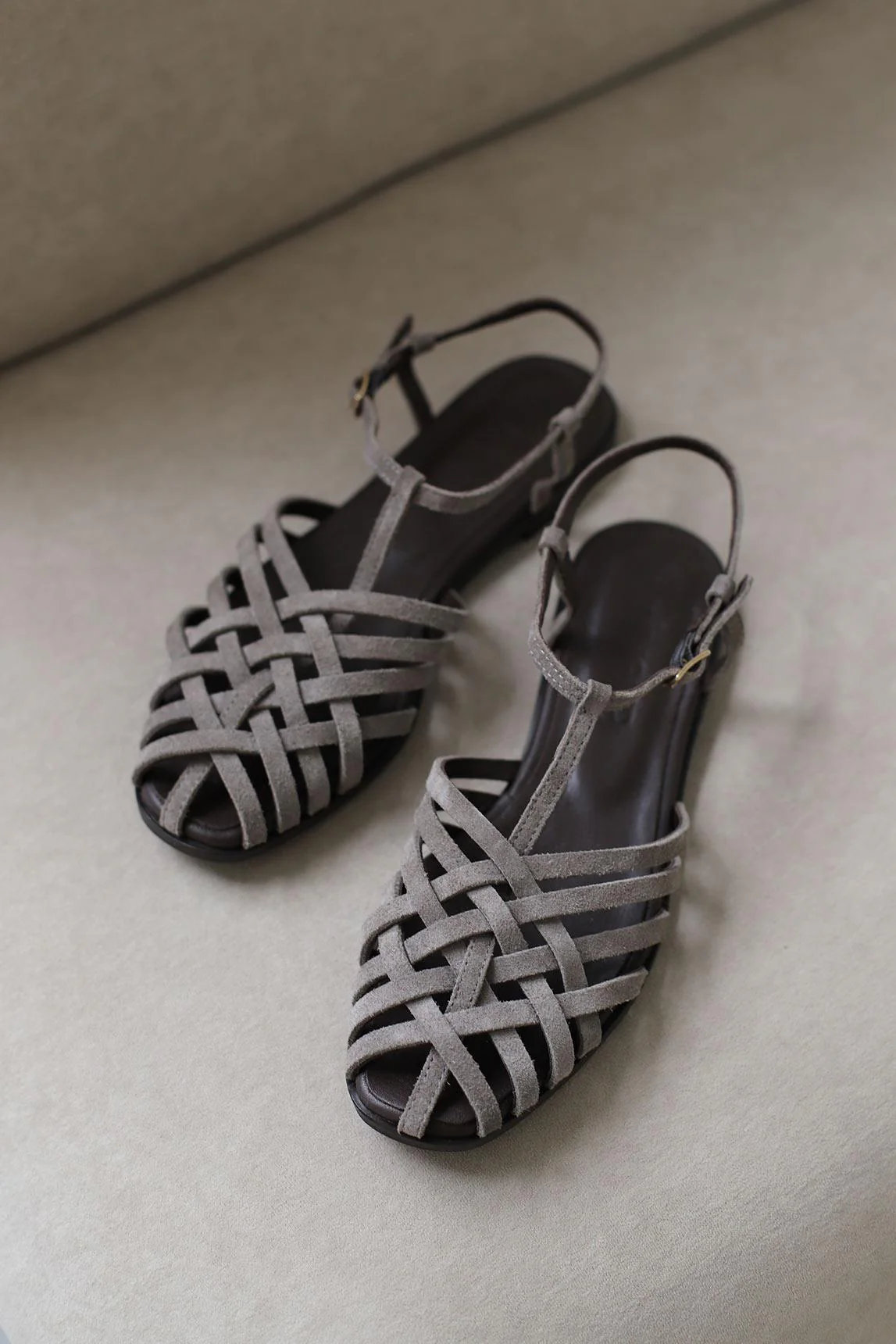 Lareth Taupe Fisherman Sandal - Image 5