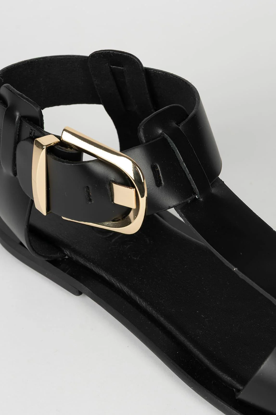 Black Narevia Sandal - Image 2