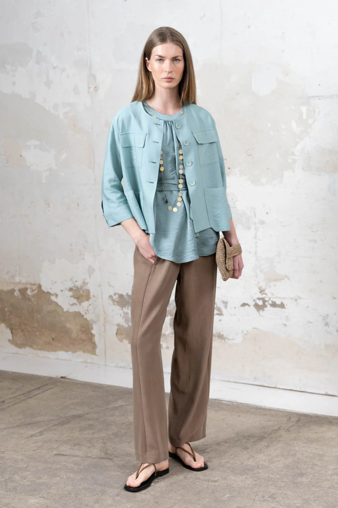 Top Allai turquoise - Image 5