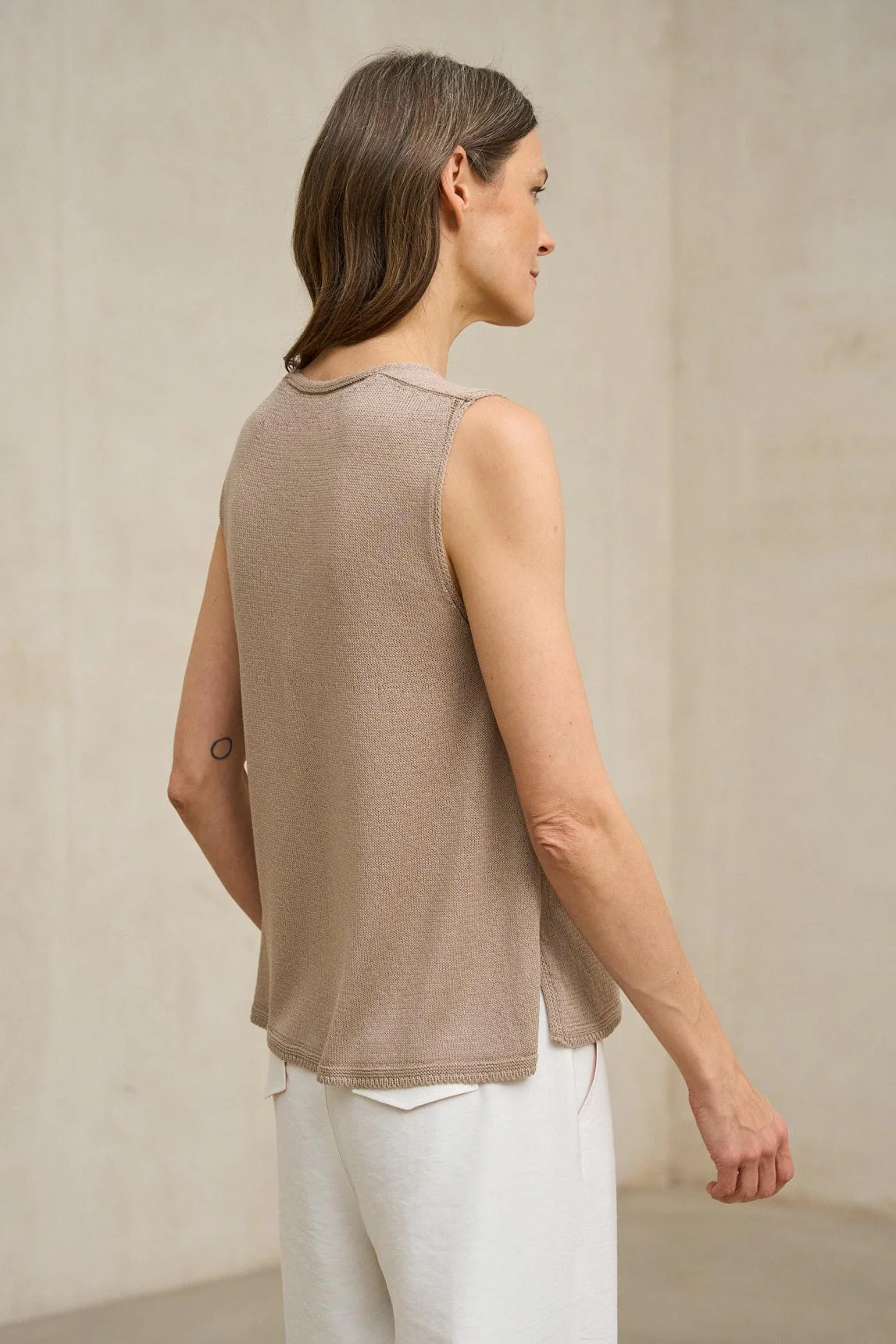 Virel sand knit top - Image 6