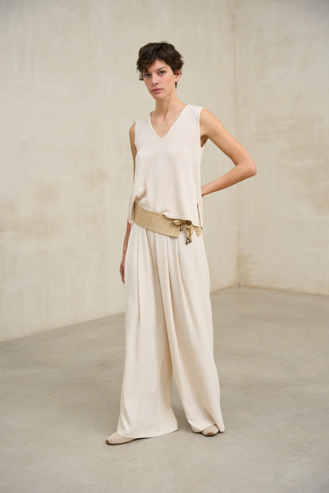 Virel raw knit top - Image 4