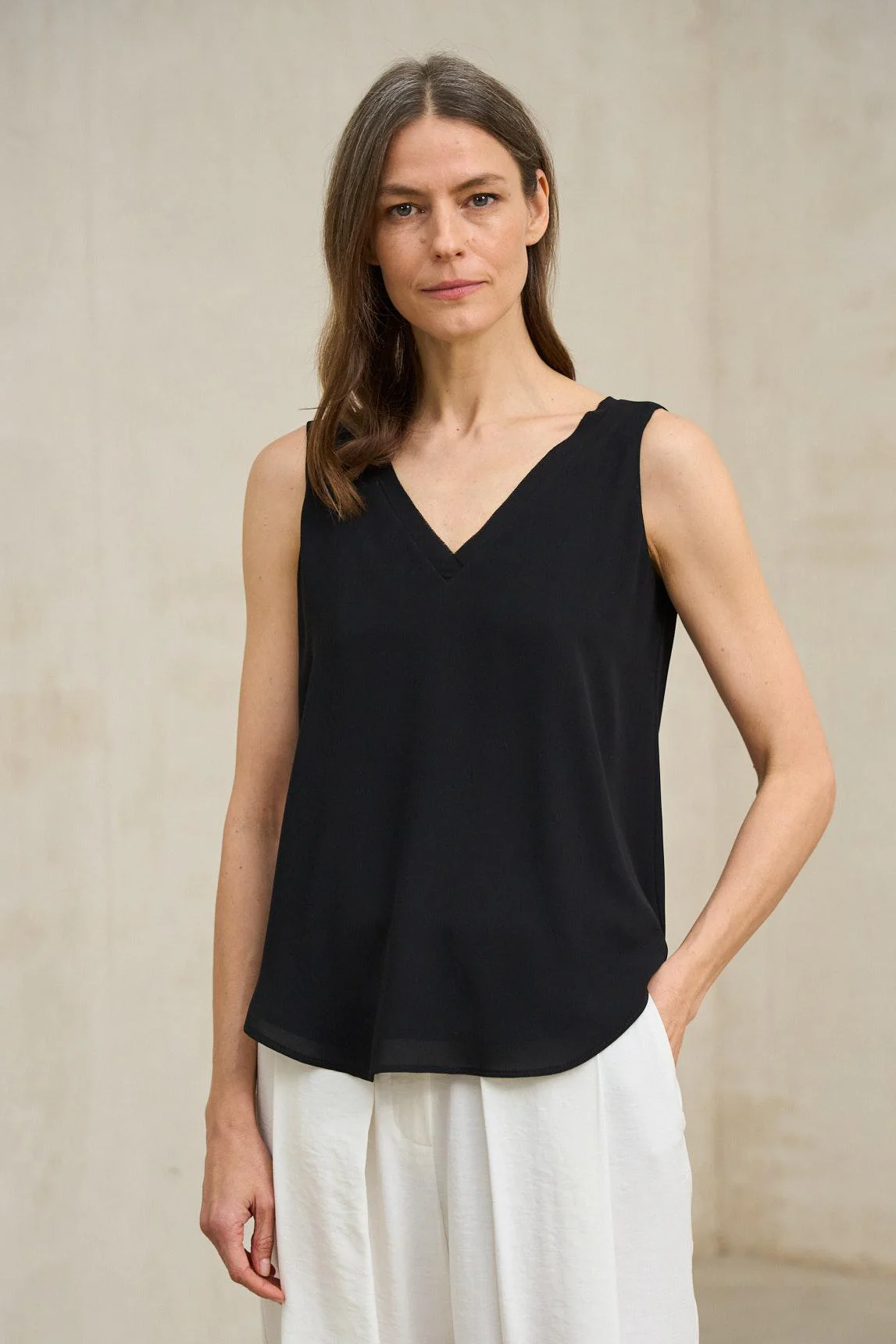 Black Inès top