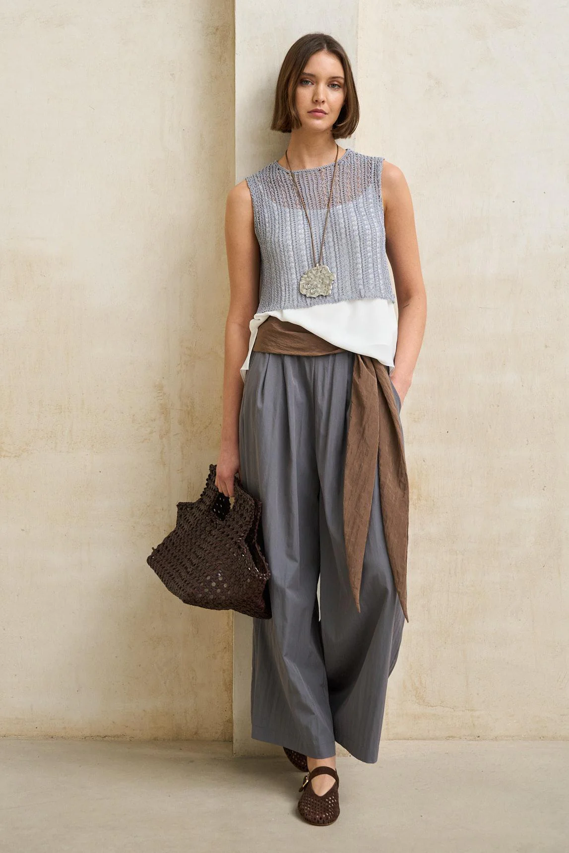 Erya steel blue vest - Image 5