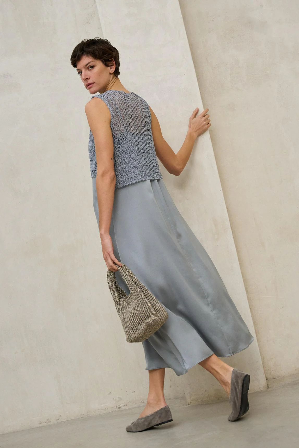 Erya steel blue vest - Image 6