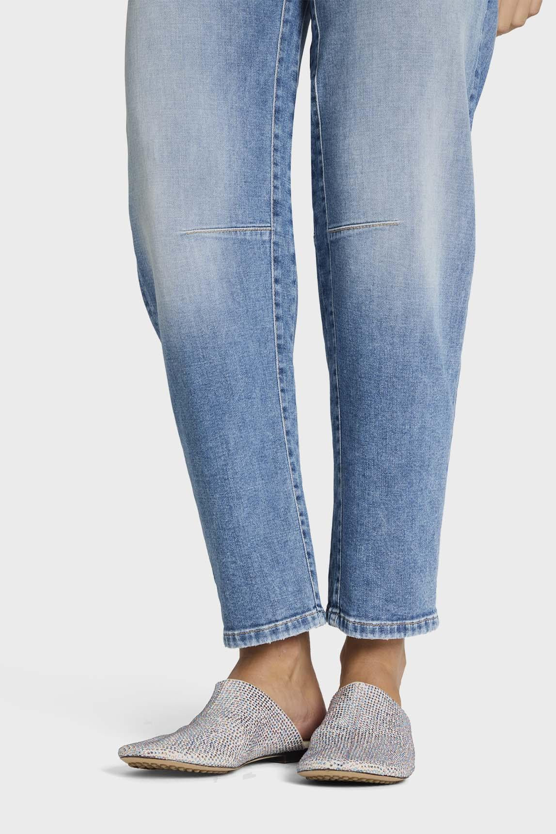 O-Shape Cropped Ocean Blue Denim - Image 5